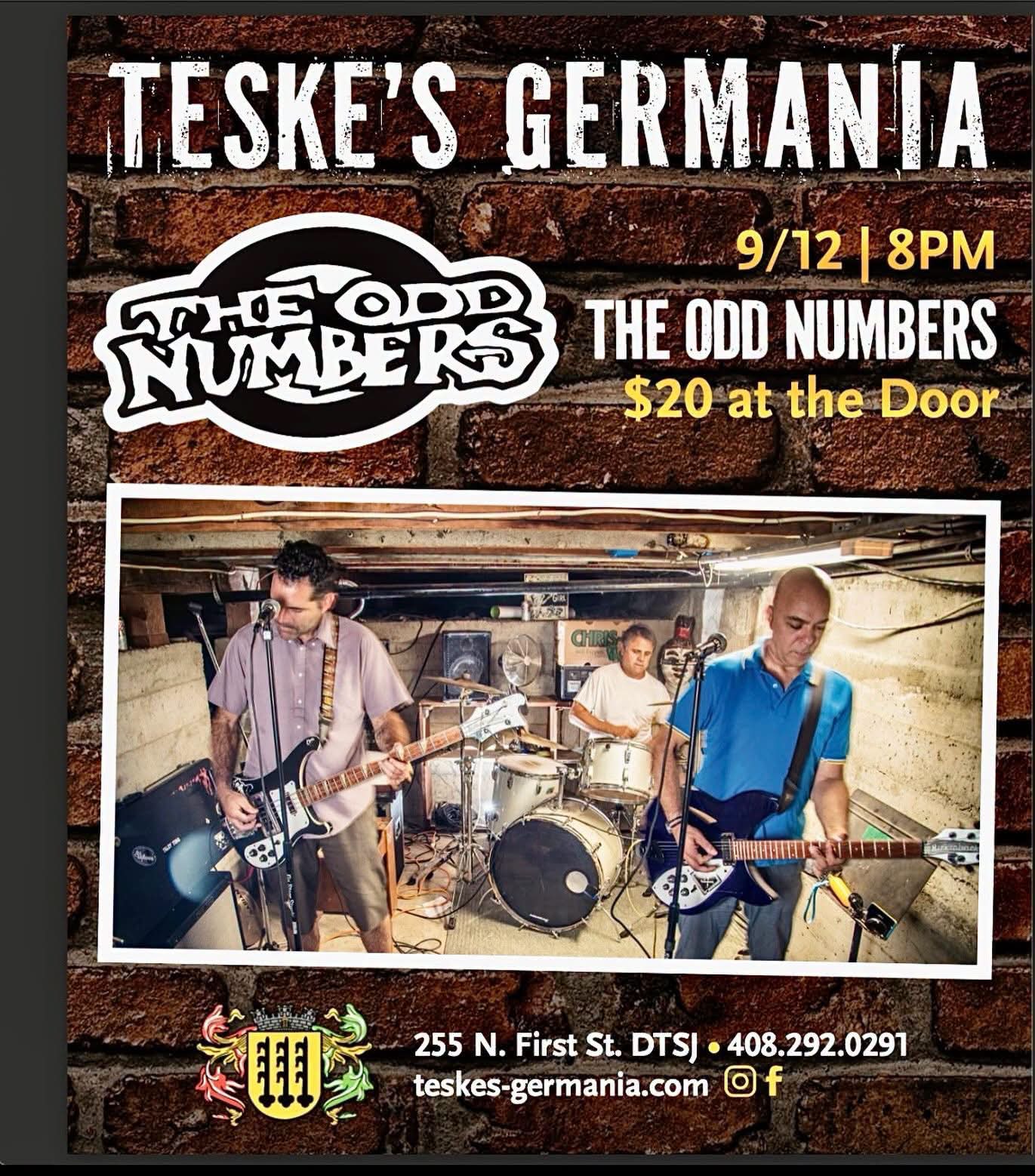 The Odd Numbers (@theoddnumberssj) • Facebook