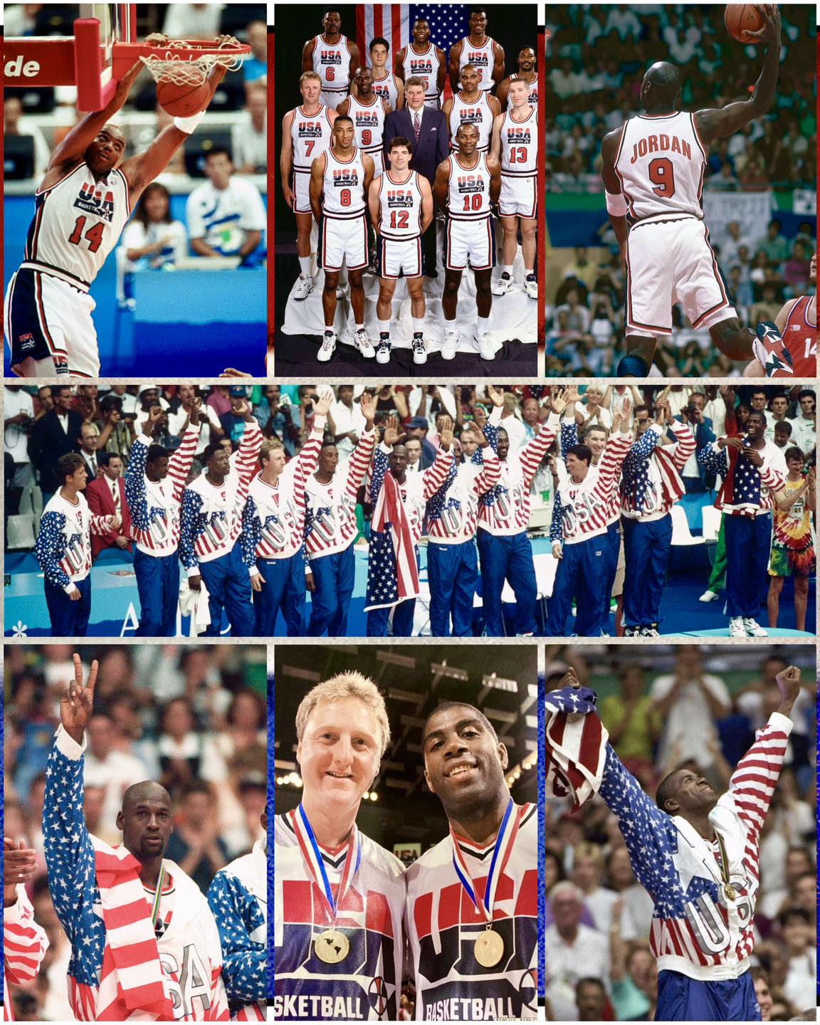 🏀🇺🇸On August 8, 1992 as expected, the “Dream Team” strolls to