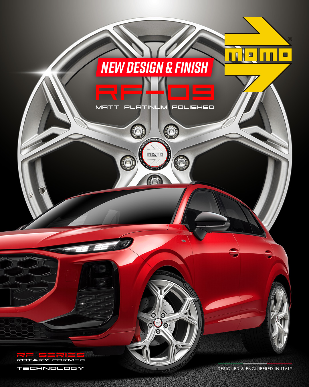 MOMO - MOD.08 now available in a new 330 mm diameter. MOMO's