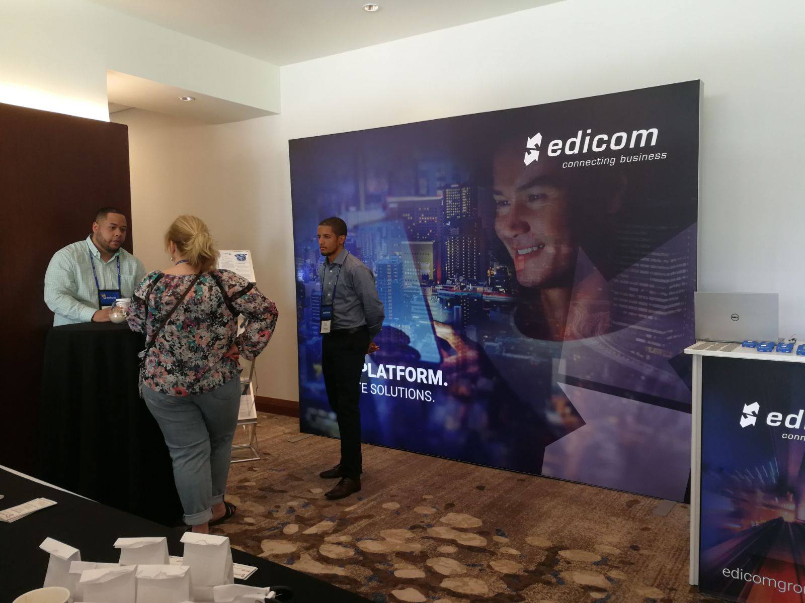EDICOM - Our colleagues from the New York office are at... | Facebook