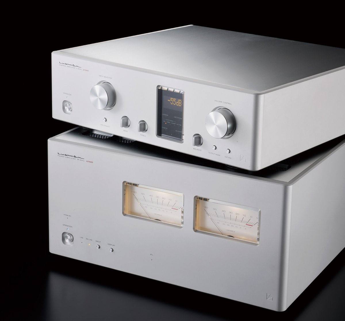 Luxman C-70f Ultimate Fidelity Series preamp and M-70f Ultimate