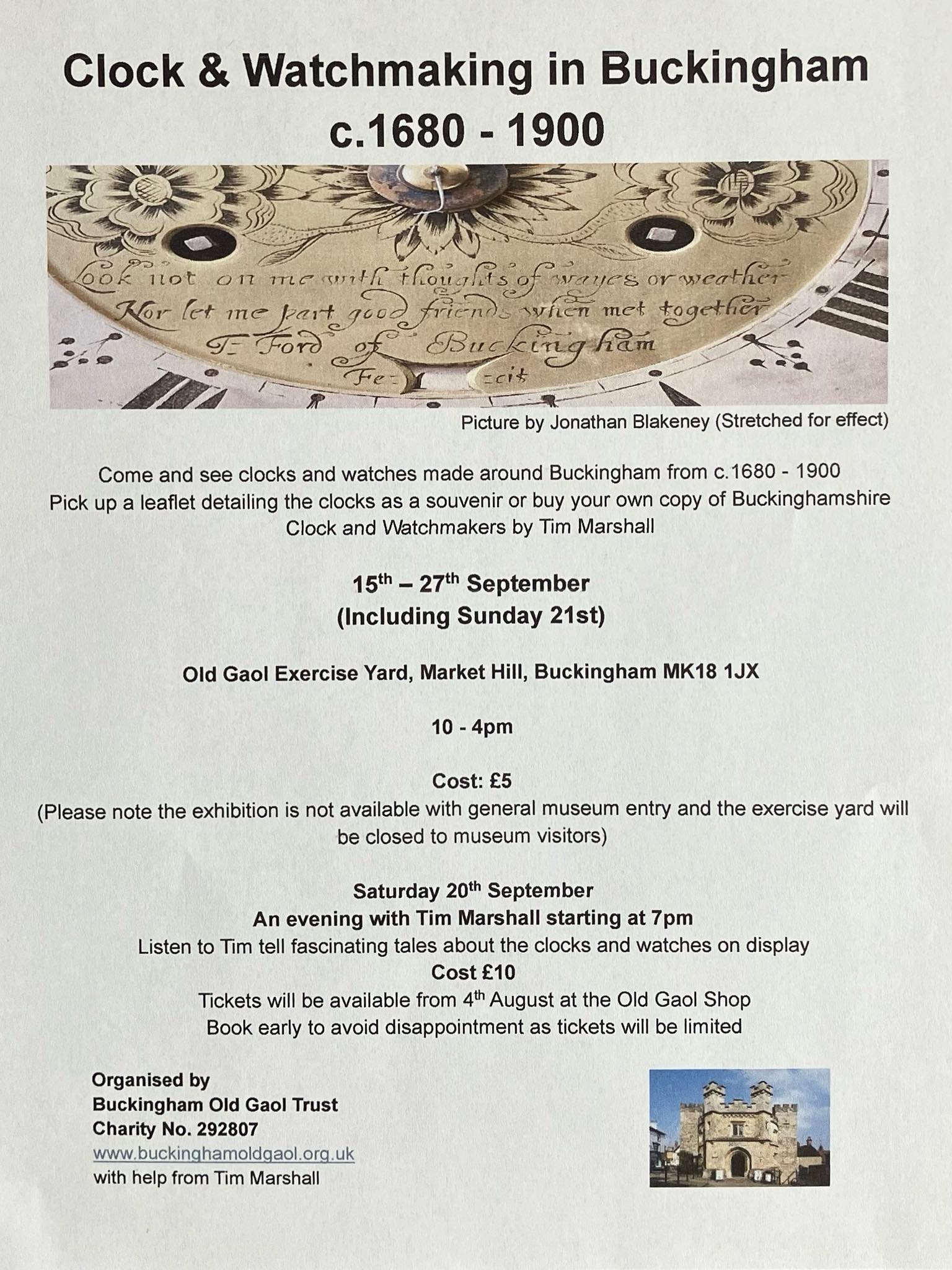 Buckingham - Did you know Buckingham has a fascinating history of clock ...