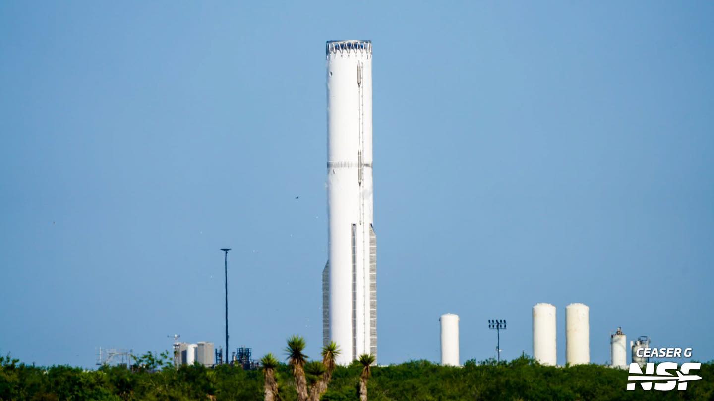 Over at the Massey's test site, SpaceX is wasting no time