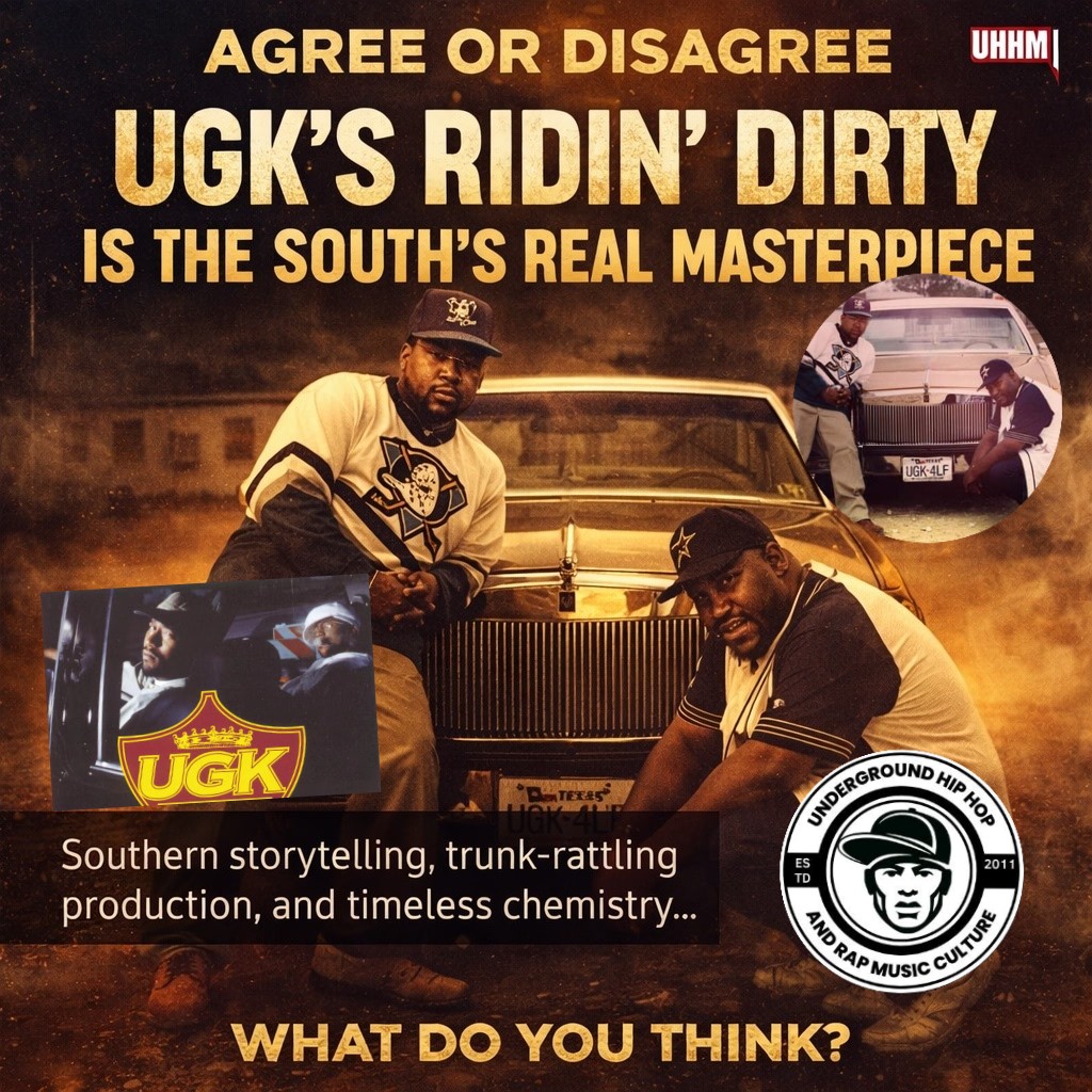 Ugk's ridin' dirty is a southern hip hop masterpiece | Port Arthur, TX