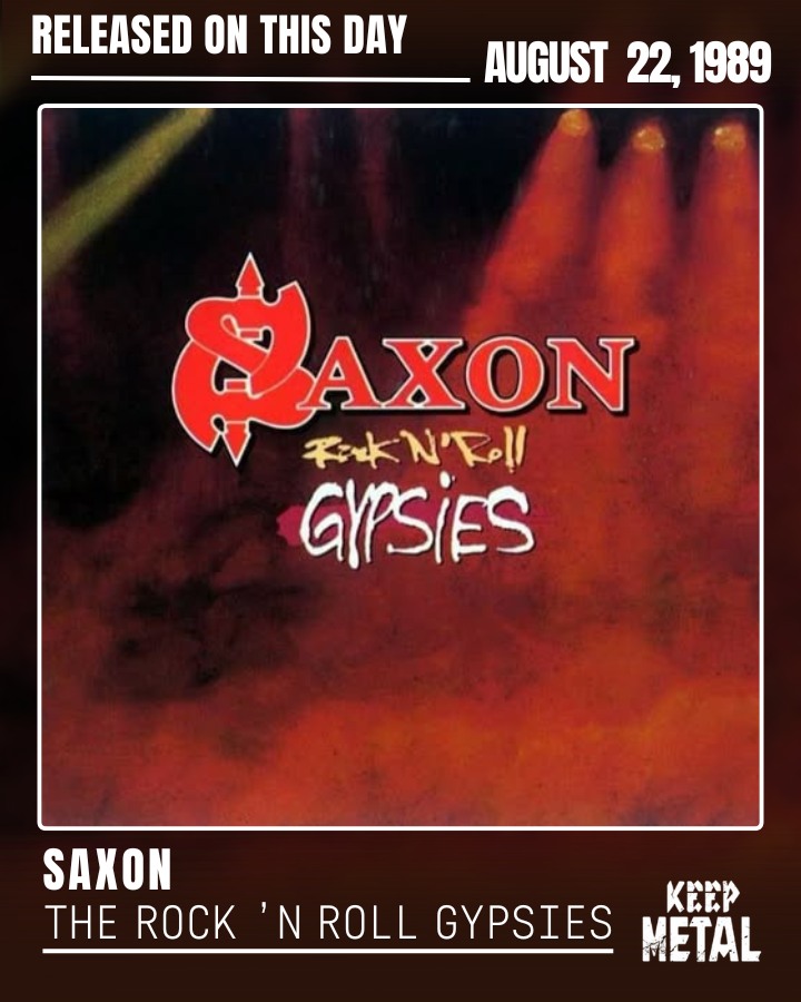 新品未開封 廃盤 CD ROCK'N'ROLL GYPSIES 3 SAXON 🔥 The Rock 'N Roll Gypsies — Live album 💿 Released in