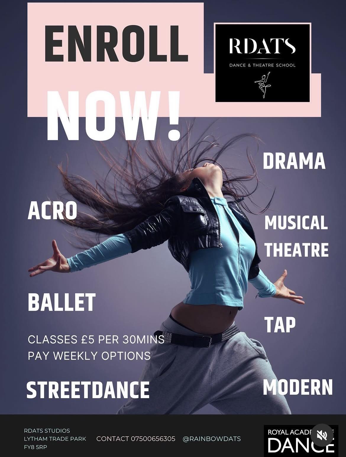 Rainbow Dance And Theatre School | Lytham St Annes