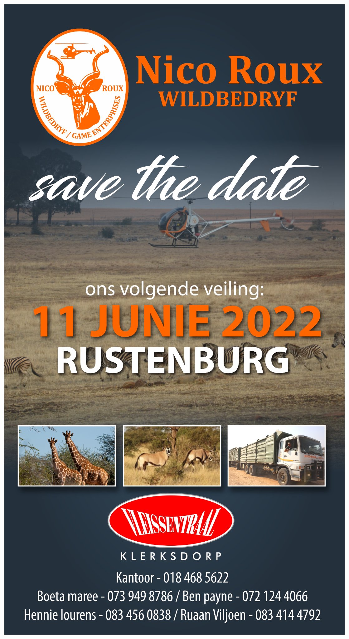 Onthou die Datum!!!... - Vleissentraal Klerksdorp