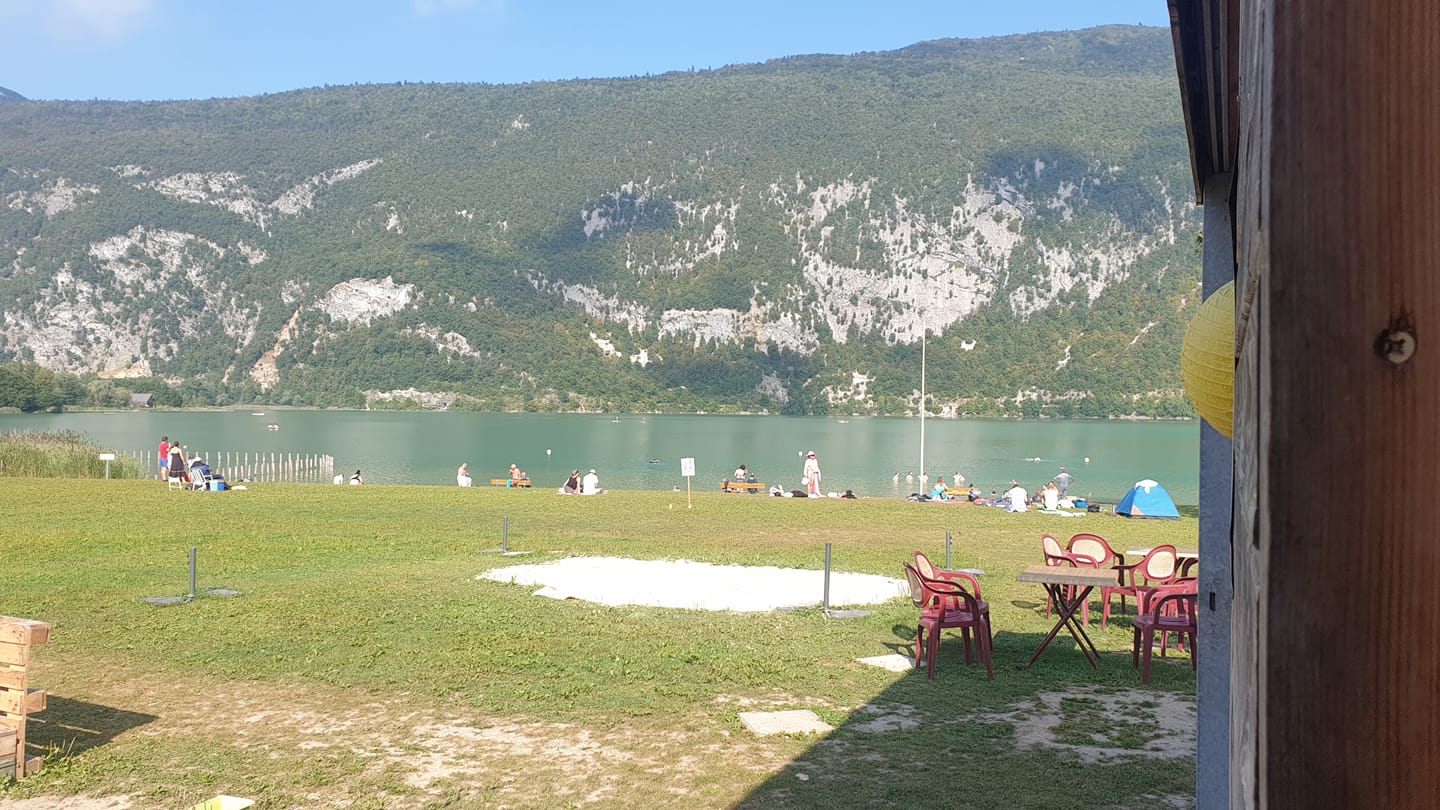 La Plage Du Pre Argent Lac D Aiguebelette Novalaise Avis