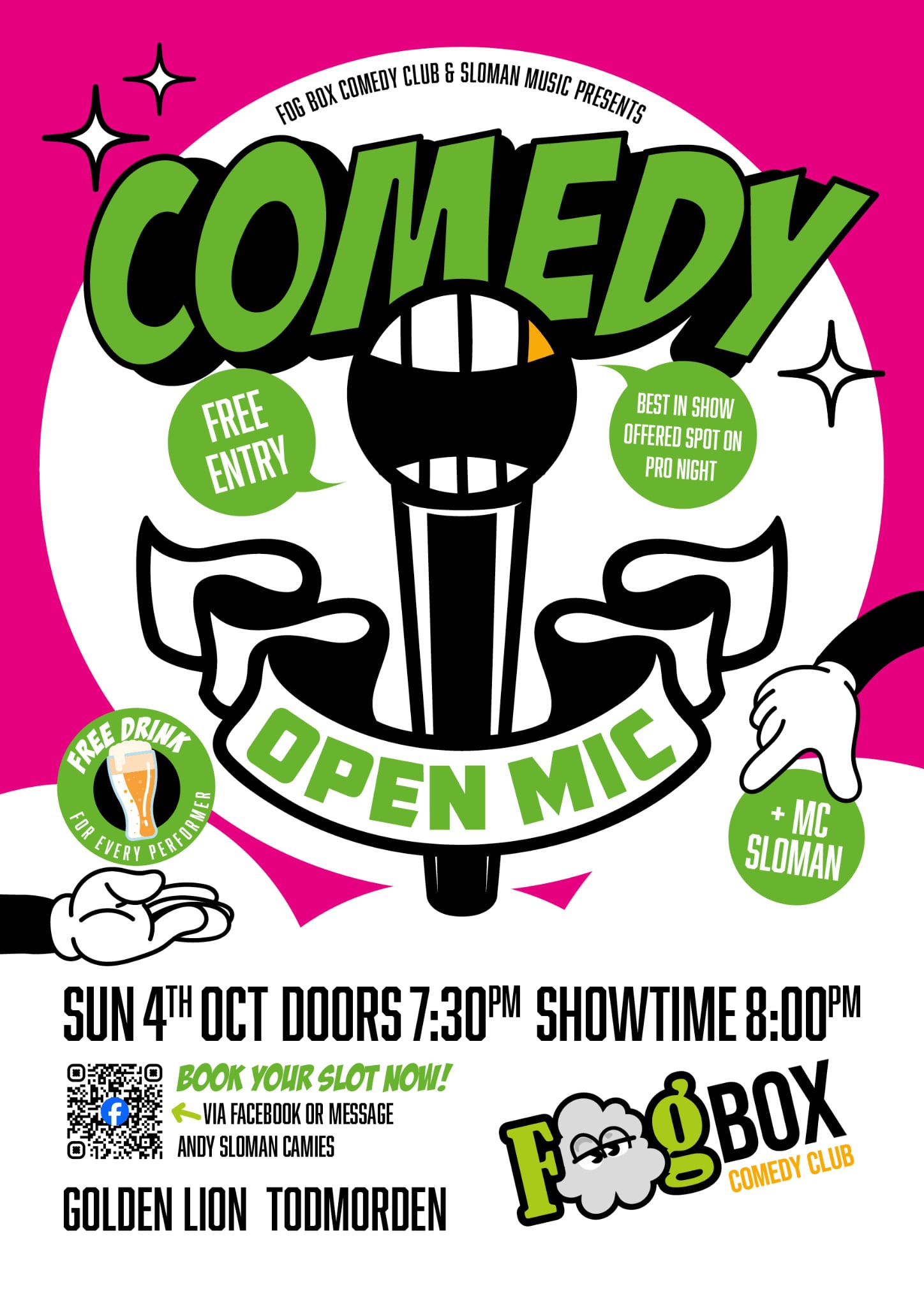 Fog Box open mic night 