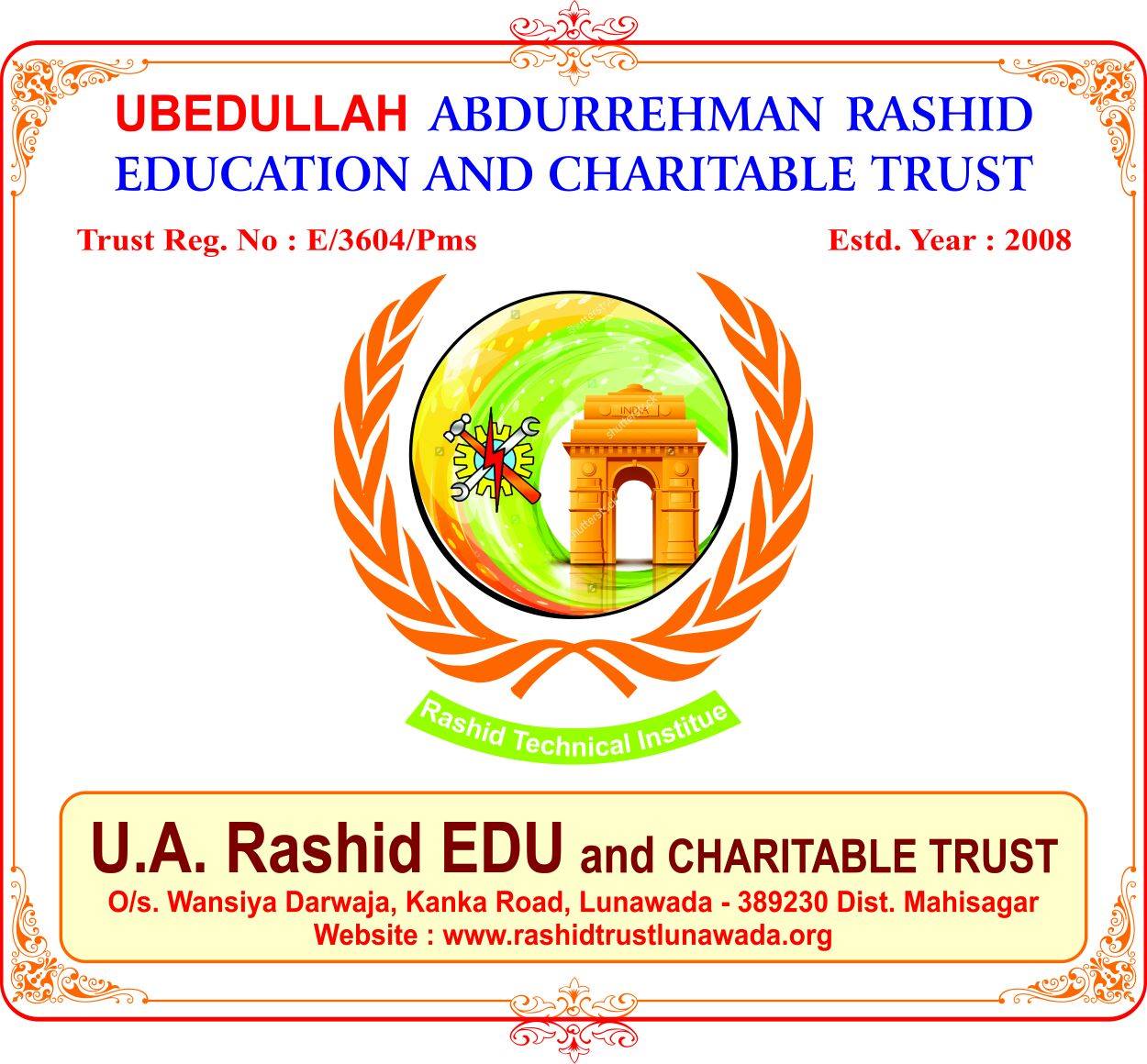 Ubedullah A.Rashid Education And Charitable Trust | Ahmedabad