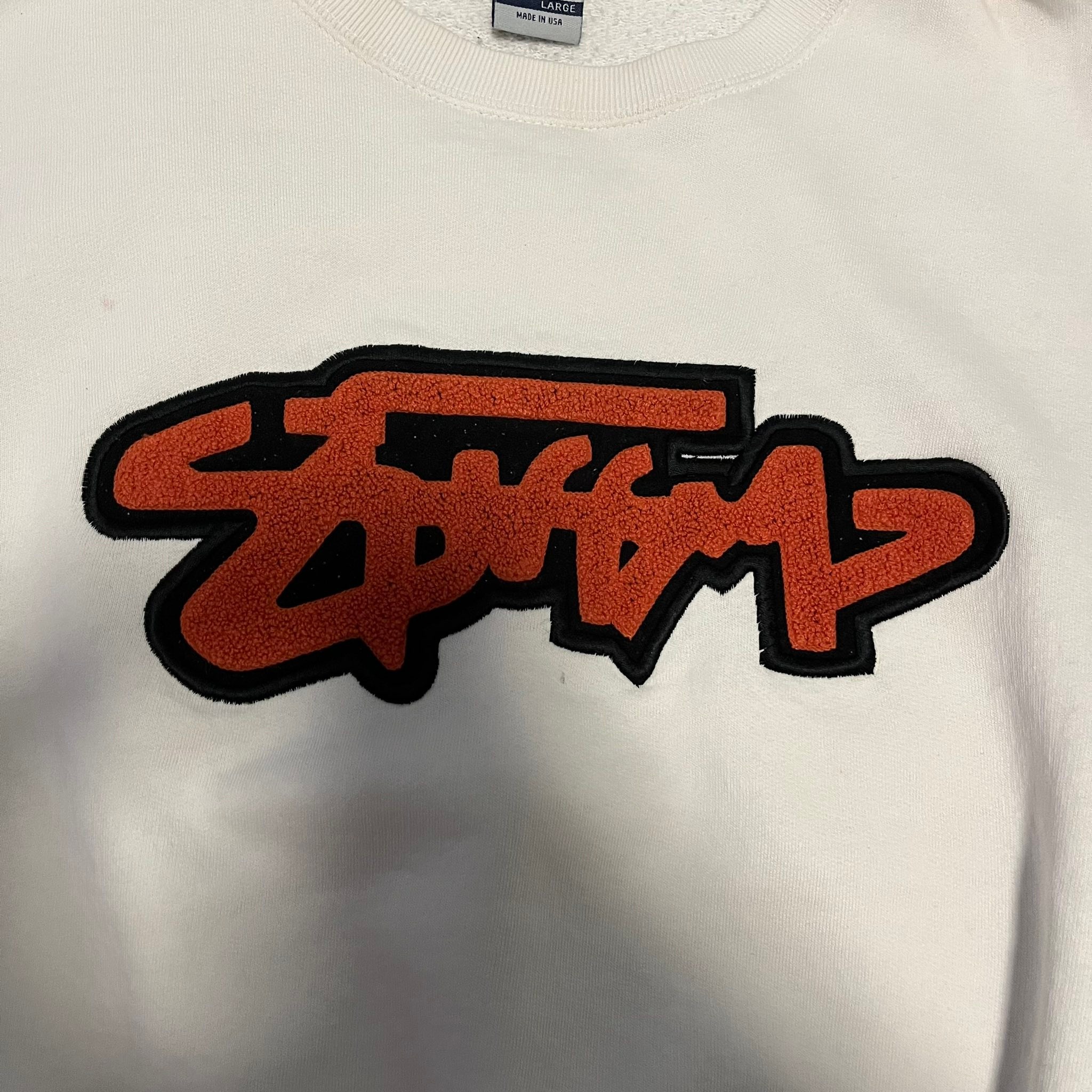 90s OLD STUSSY Two tone Sweat Shirt USA 1,500 ✈️??