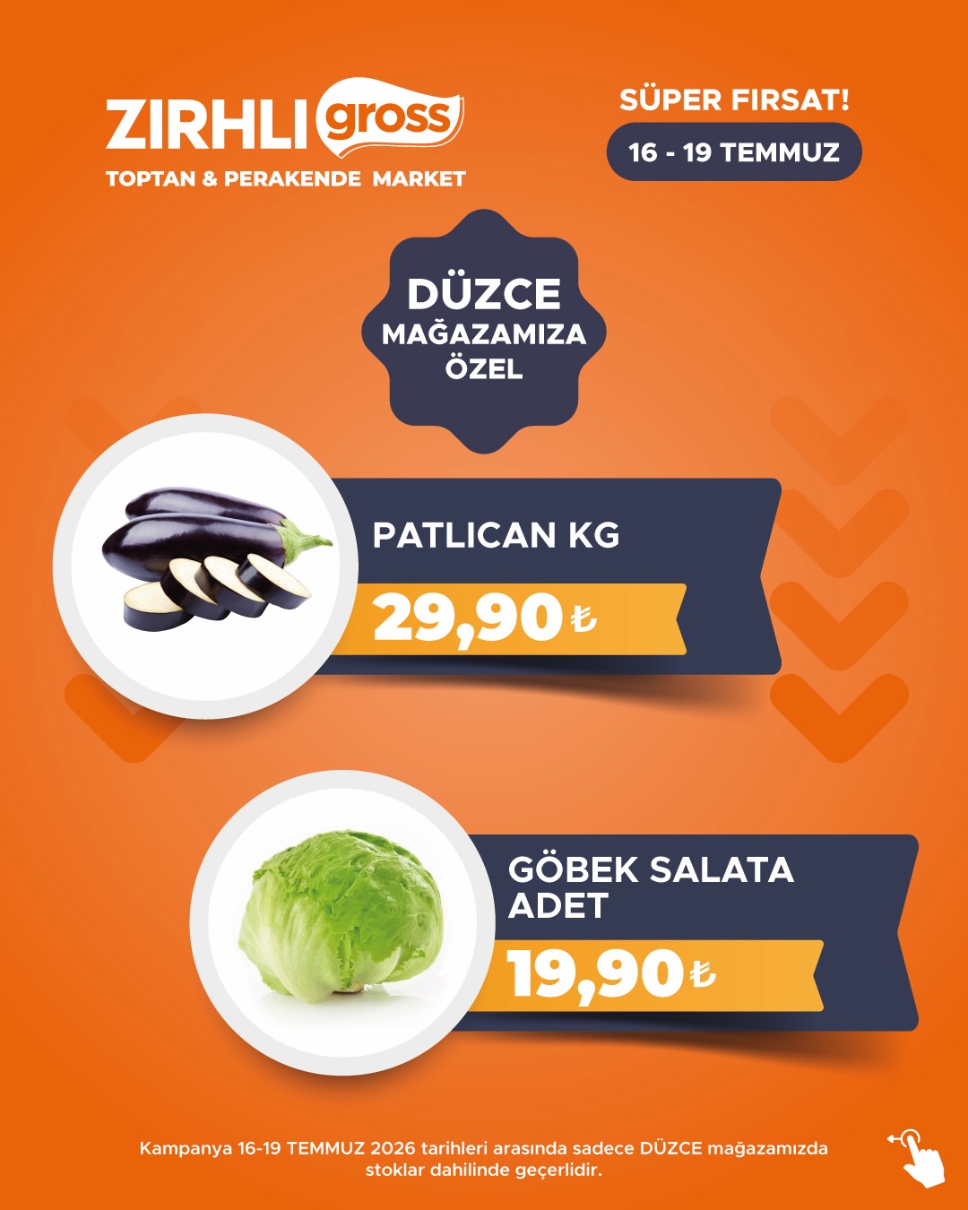 📣 Kasap & Manav ürünlerinde inanılmaz indirimler! 🎉 16 - 19