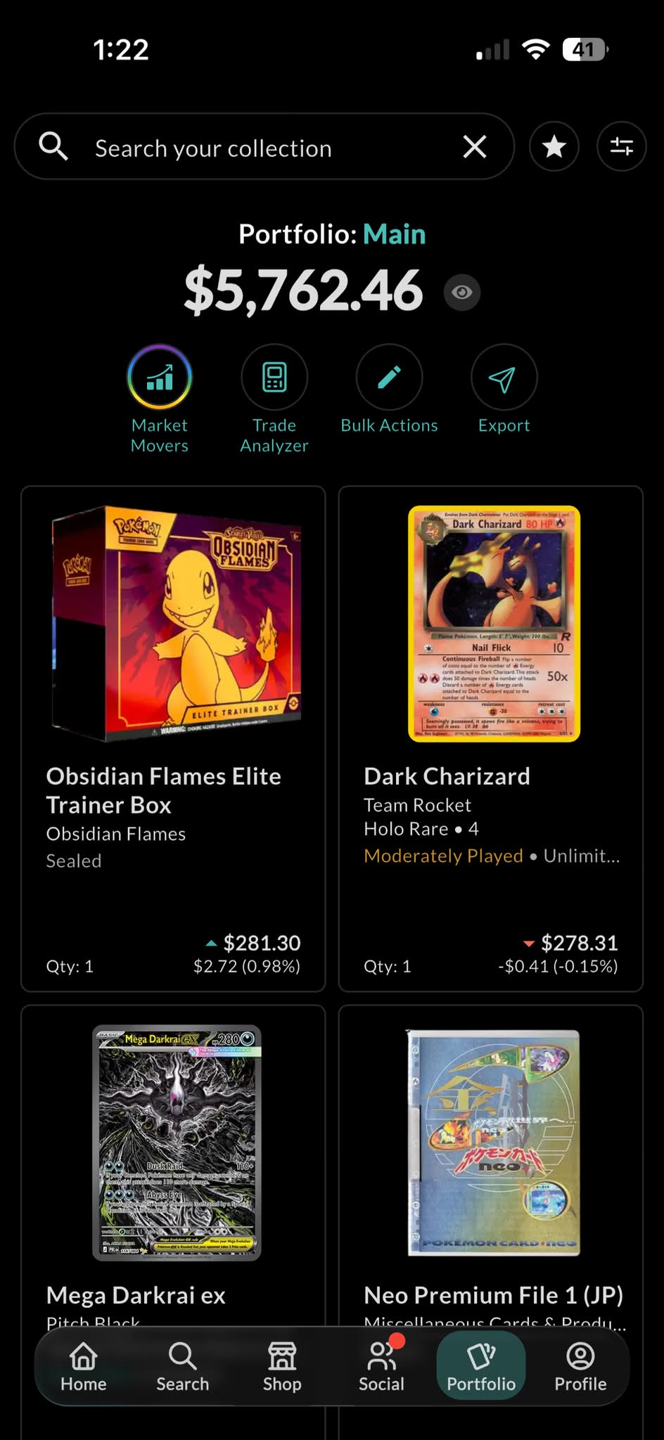 Pokemon card collection for sale or trade