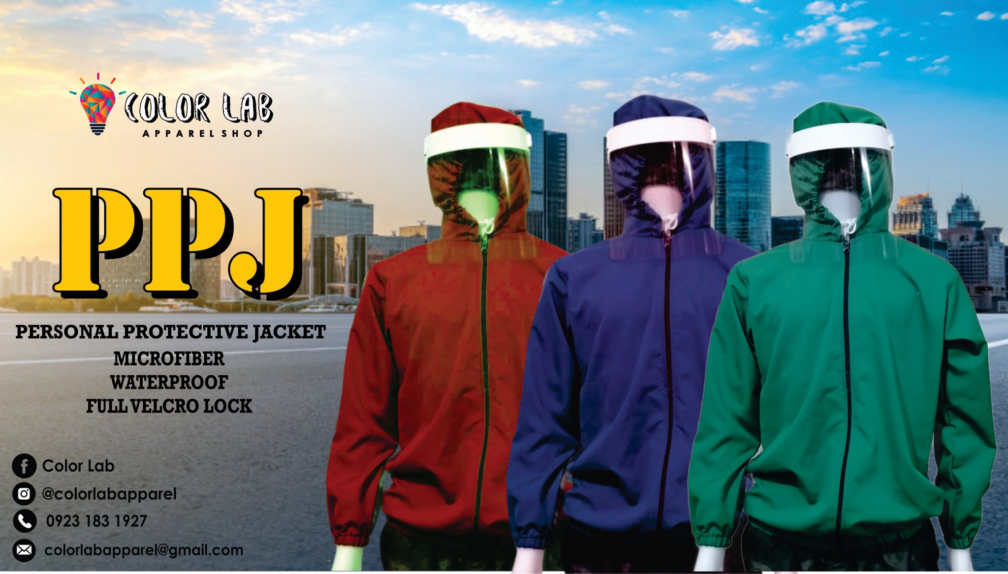 COLOR LAB - PPJ (Personal Protective Jacket) as part of...