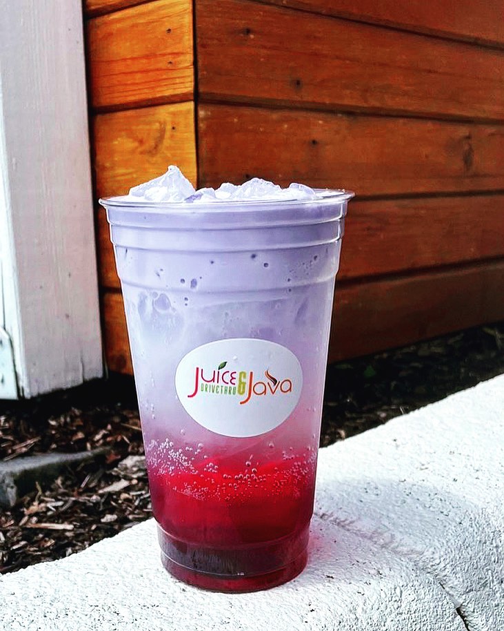 The Purple Rain ☔️ Huckleberry,... - Juice DriveThru & Java