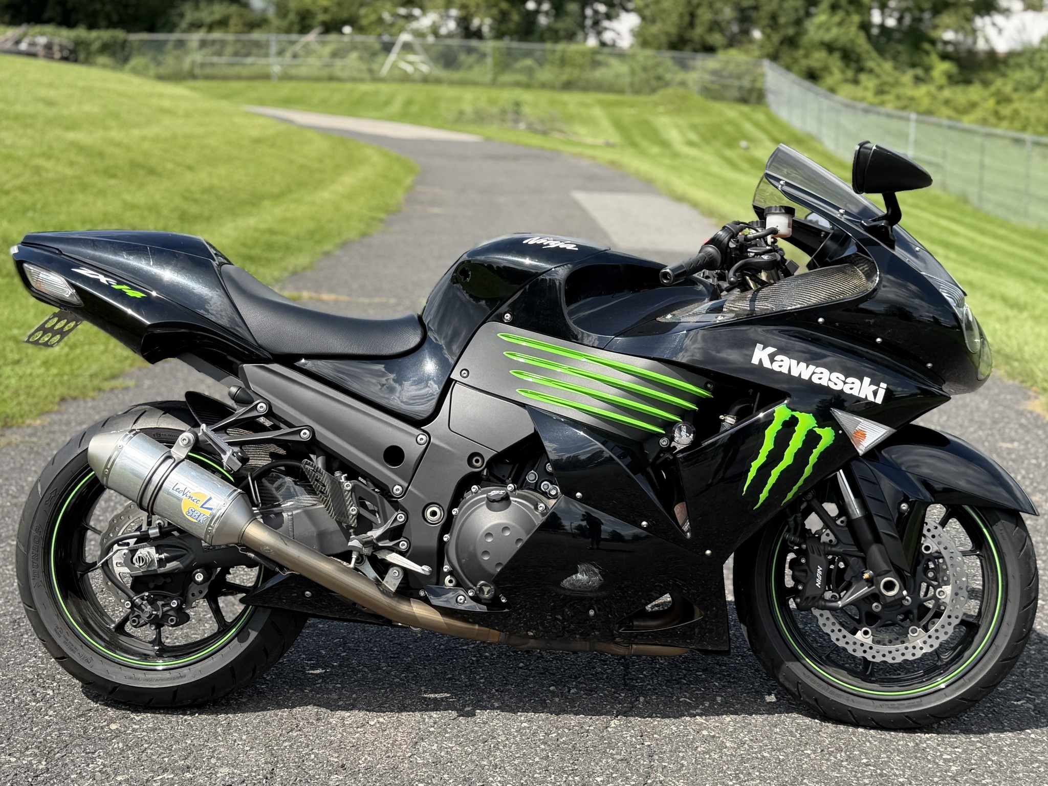 2009 Kawasaki Ninja ZX-14R Monster Energy Special Edition ZX1400C