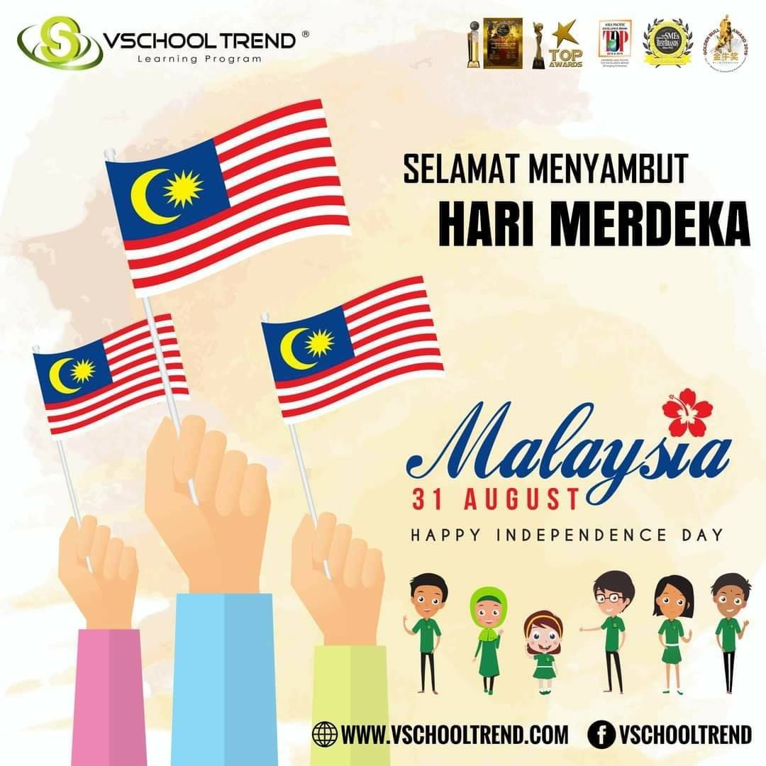 🇲🇾🇲🇾🇲🇾 Merdeka! Merdeka! Merdeka! 63... - E School Learning | Facebook