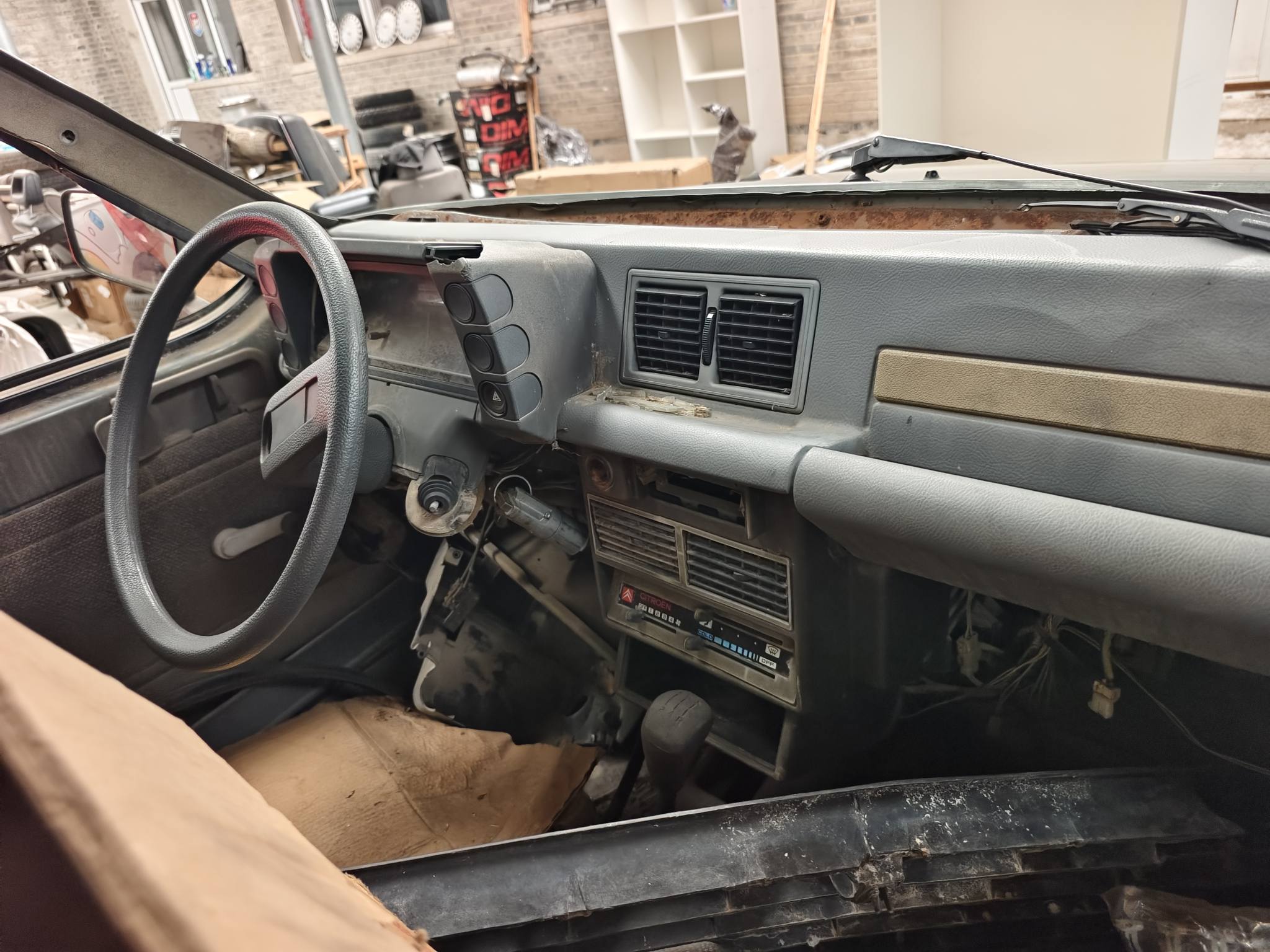 Citroen C15 with ZX TU3 engine and 5-speed manual