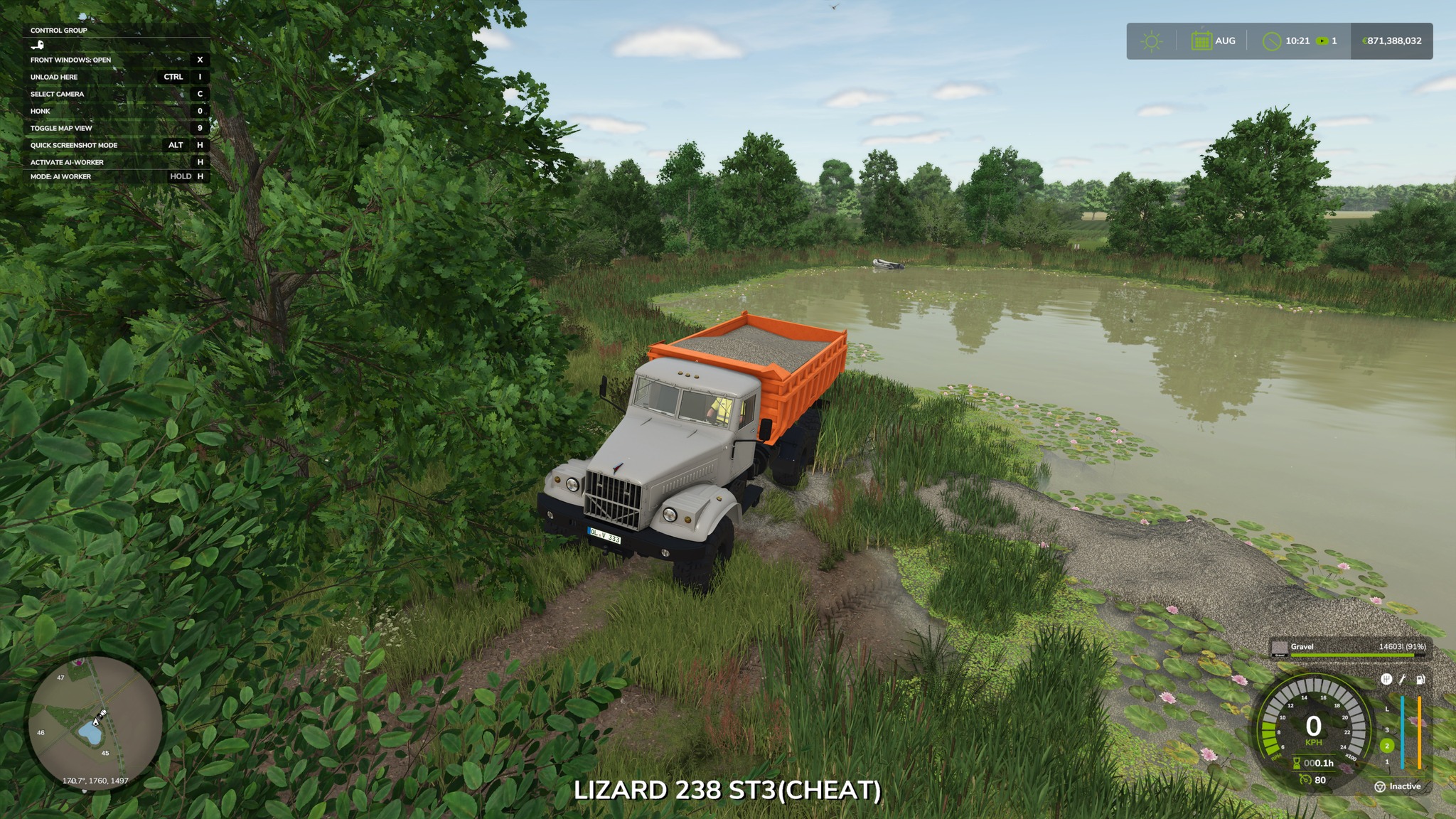 👷‍♂️ Testing the new Weimar T-174 at Klattenhof map