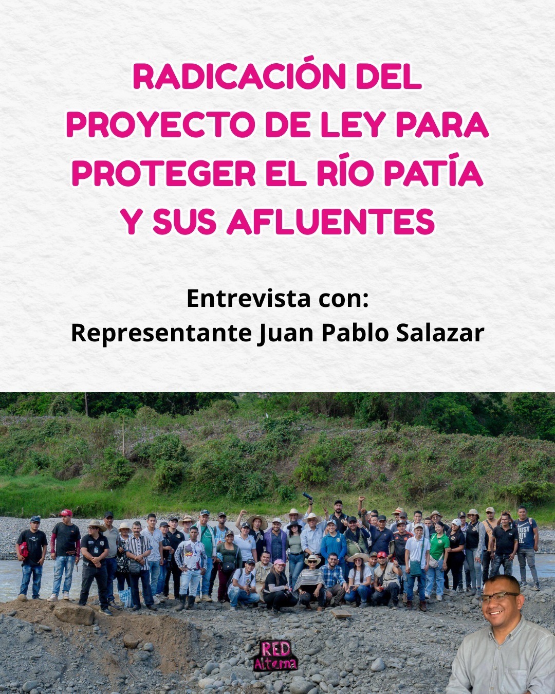 Red Alterna - #Cauca || UN PASO HISTÓRICO POR EL RÍO PATÍA... | Facebook