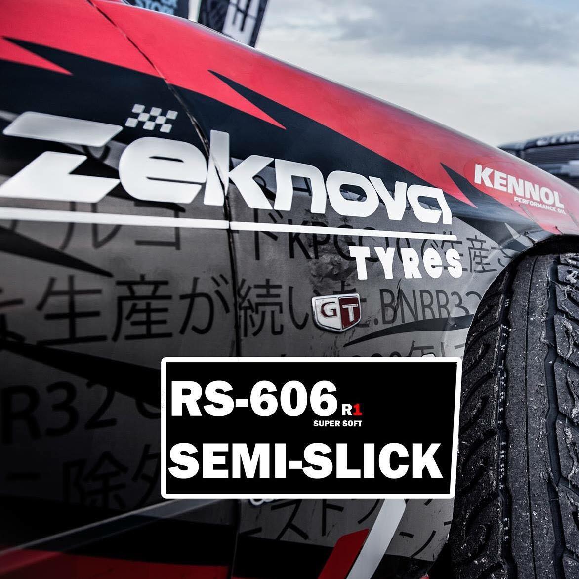 세미슬릭타이어 Zeknova RS606 - Zeknova tyres KOREA