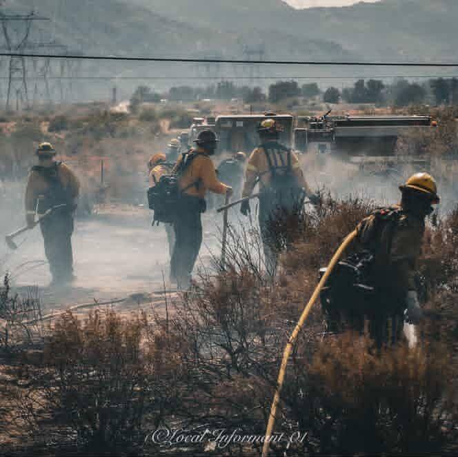 Crazy For FireFighters | Mountain Fire. Happening right now in ...