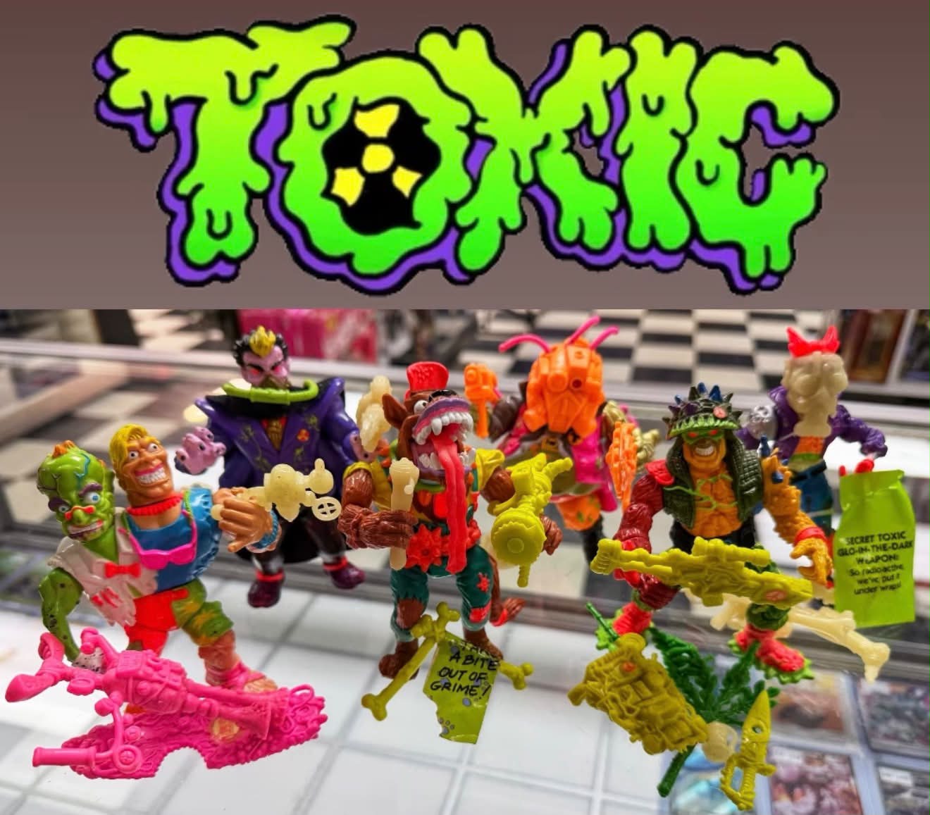 Playmates Toxic Crusaders is one of the coolest toy lines of the
