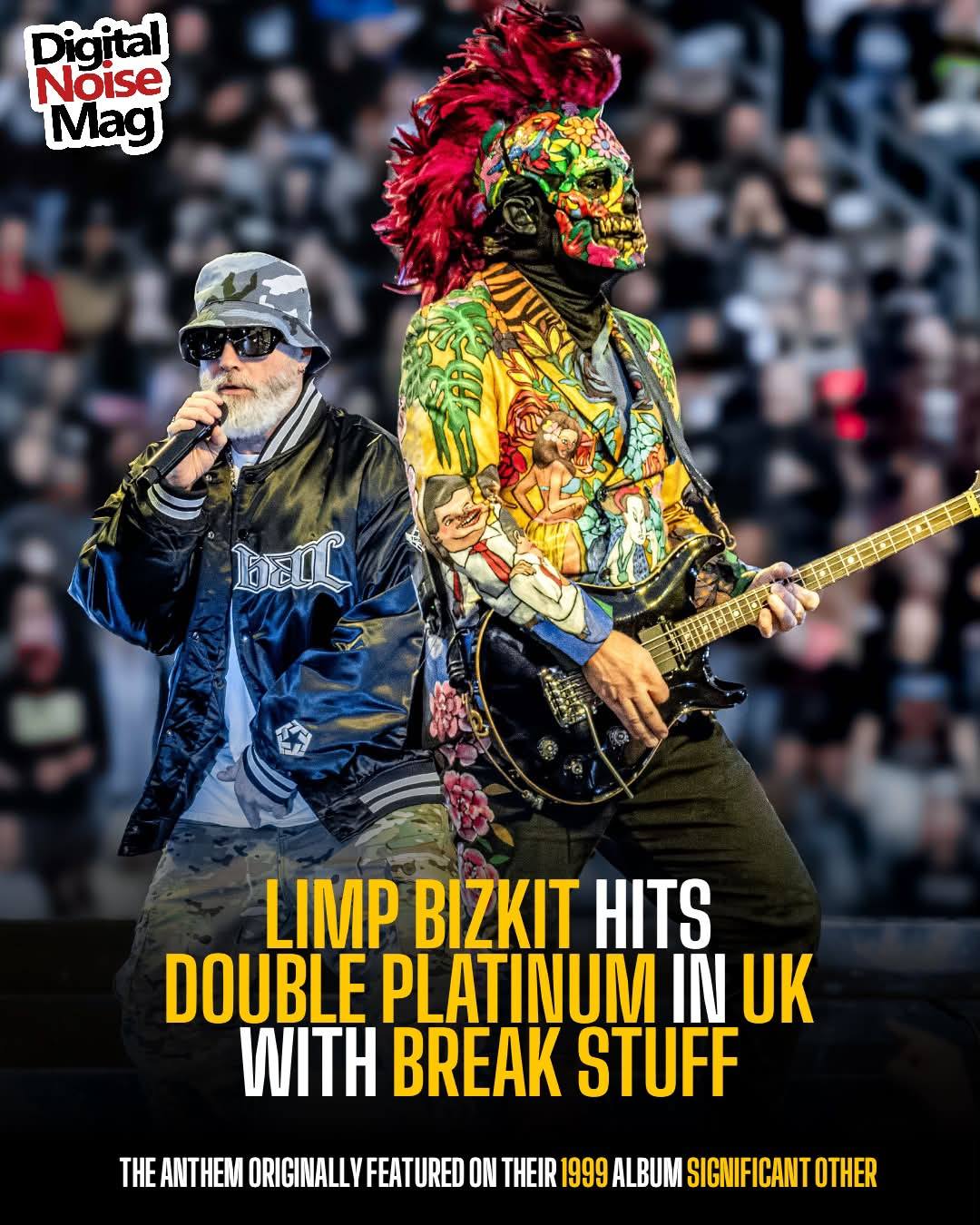 Break Stuff” just hit No.1 on Billboard's Hot Hard Rock Songs