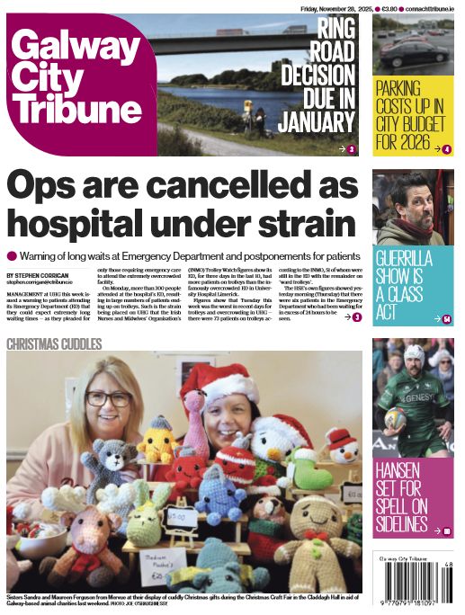 Connacht - THIS WEEK'S GALWAY CITY TRIBUNE IS NOW ON SALE OR YOU CAN ...
