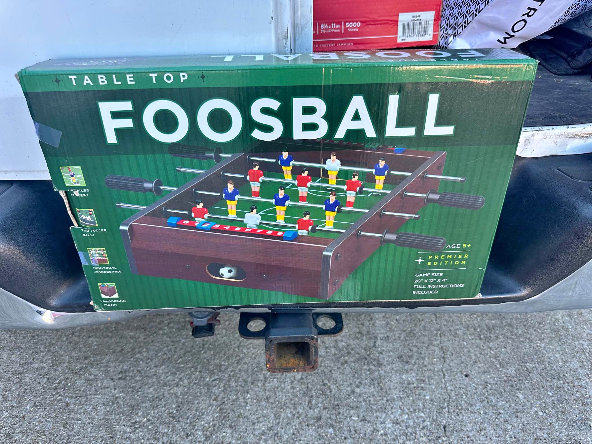 New in Box Foosball game - Foosball Tables - Arlington, Texas ...