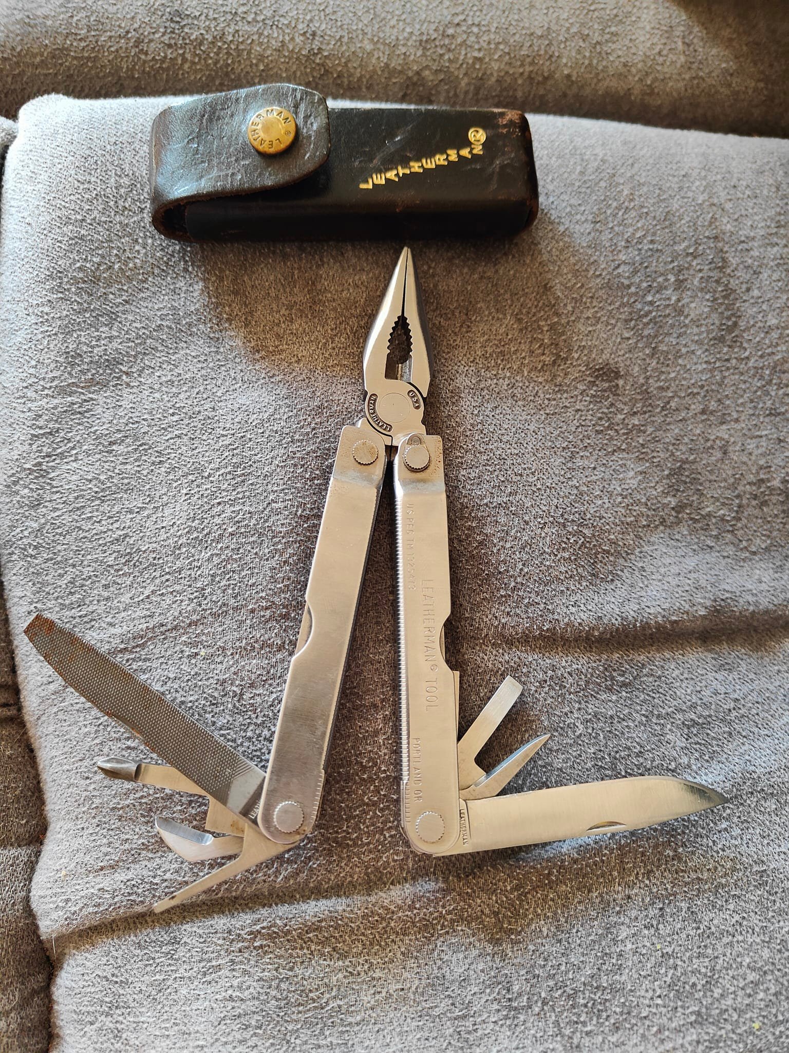 This is my Leatherman PST multi tool. I got it for Christmas in 