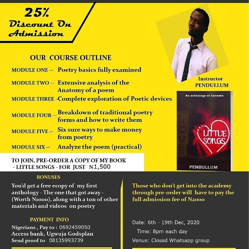 Last call.. Discount goes away... - Godsplan K. Ugwuja