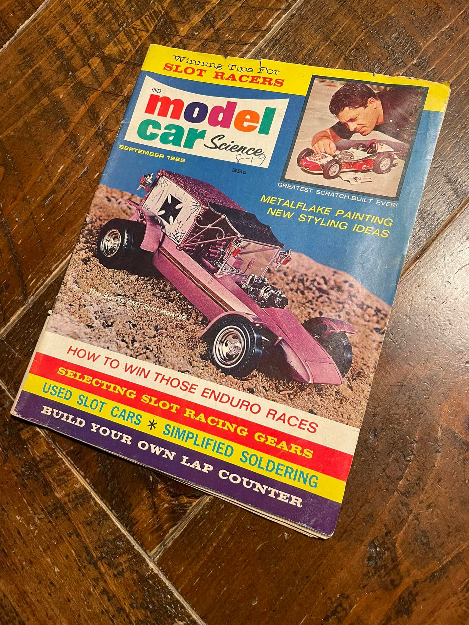 Relay for Life donations with model car sales at Barrett Hobby Outlet