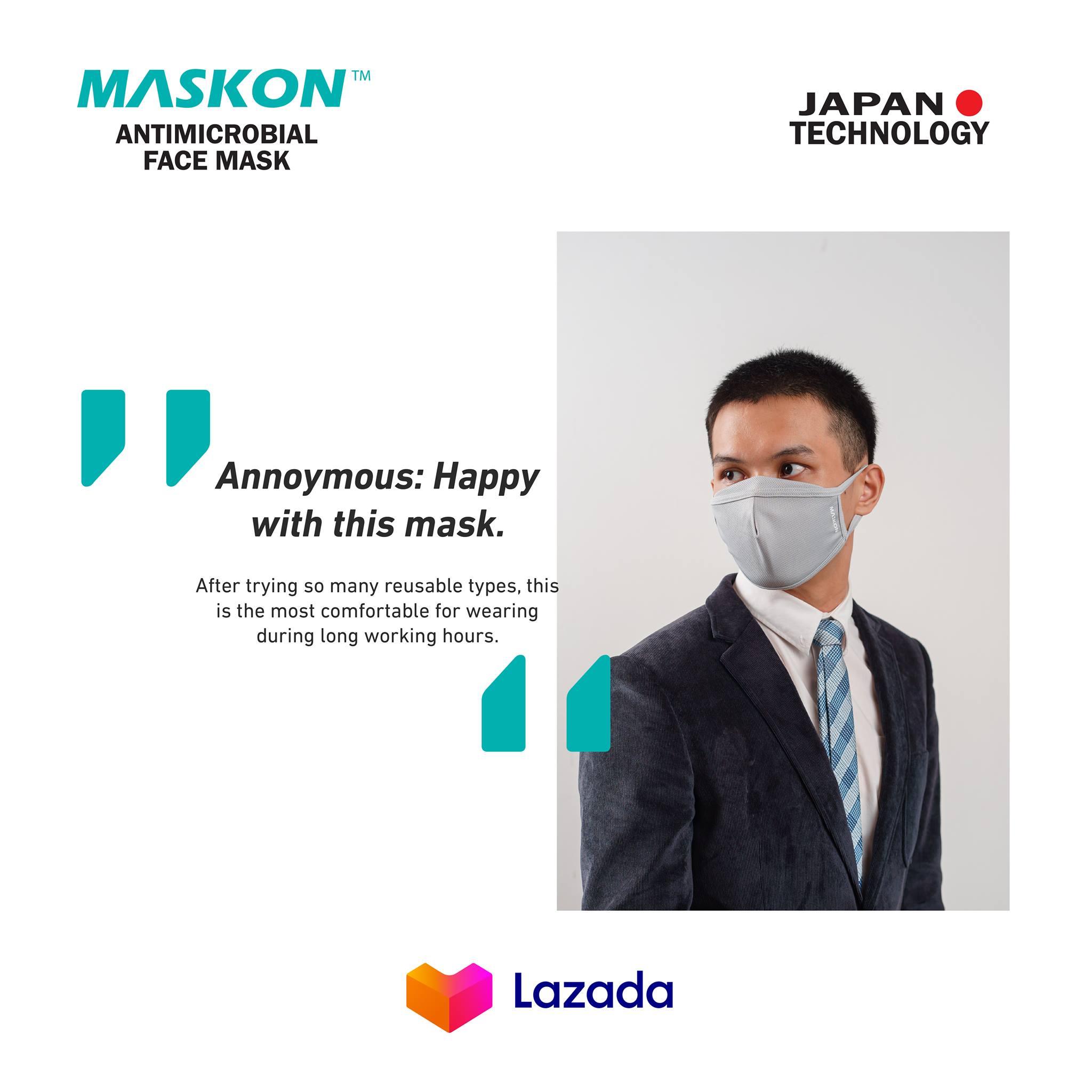 MaskOn_SG - No itches. No sores. Goodbye uncomfortable stitching,⁠ See ...