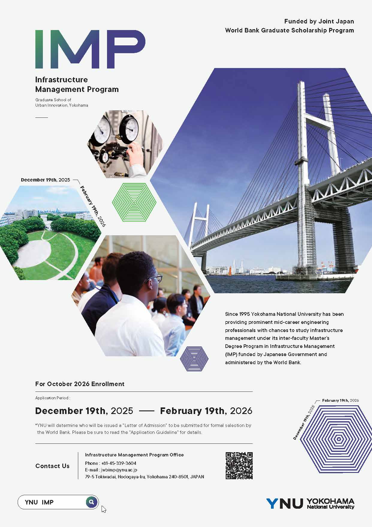 J-MENA - CALL FOR SCHOLARSHIP APPLICATIONS 2026-2028 Infrastructure ...