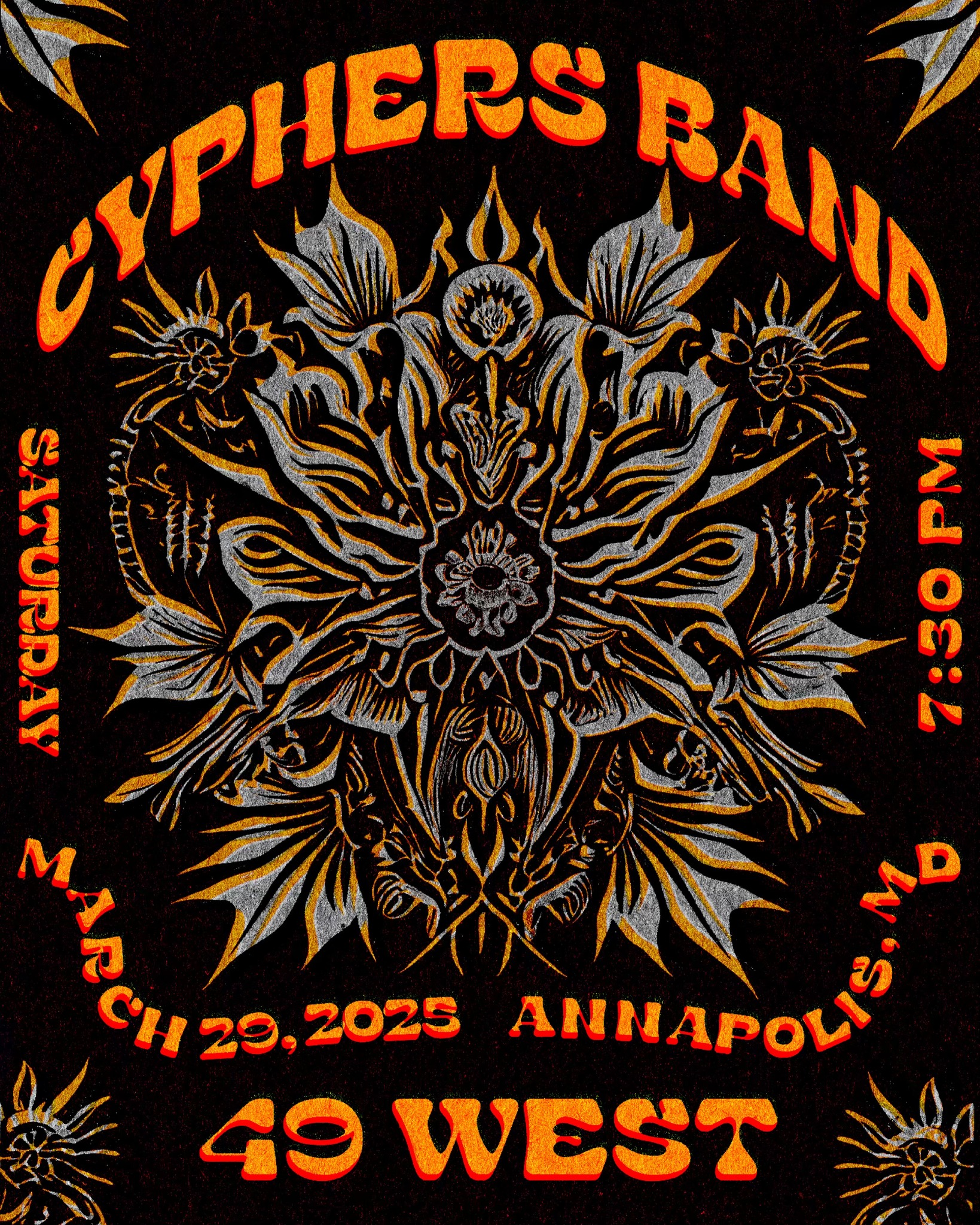 Cyphers Band @ 49 West, SAT MAR 29, 2025