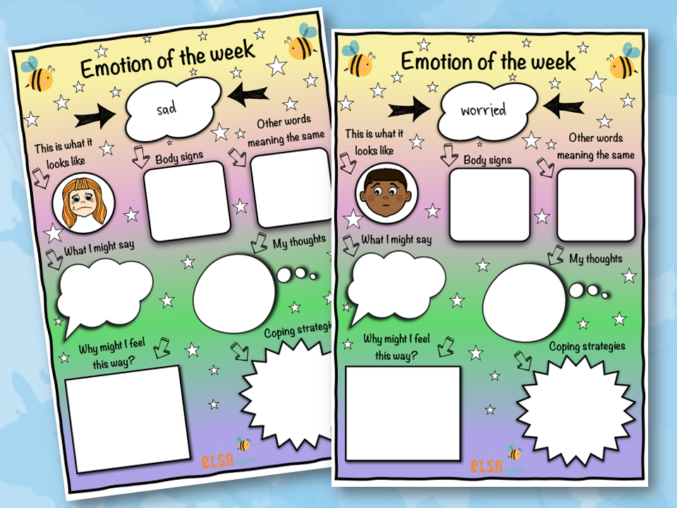 ELSA support - Emotion of the week. 20 Emotions/feelings... | Facebook