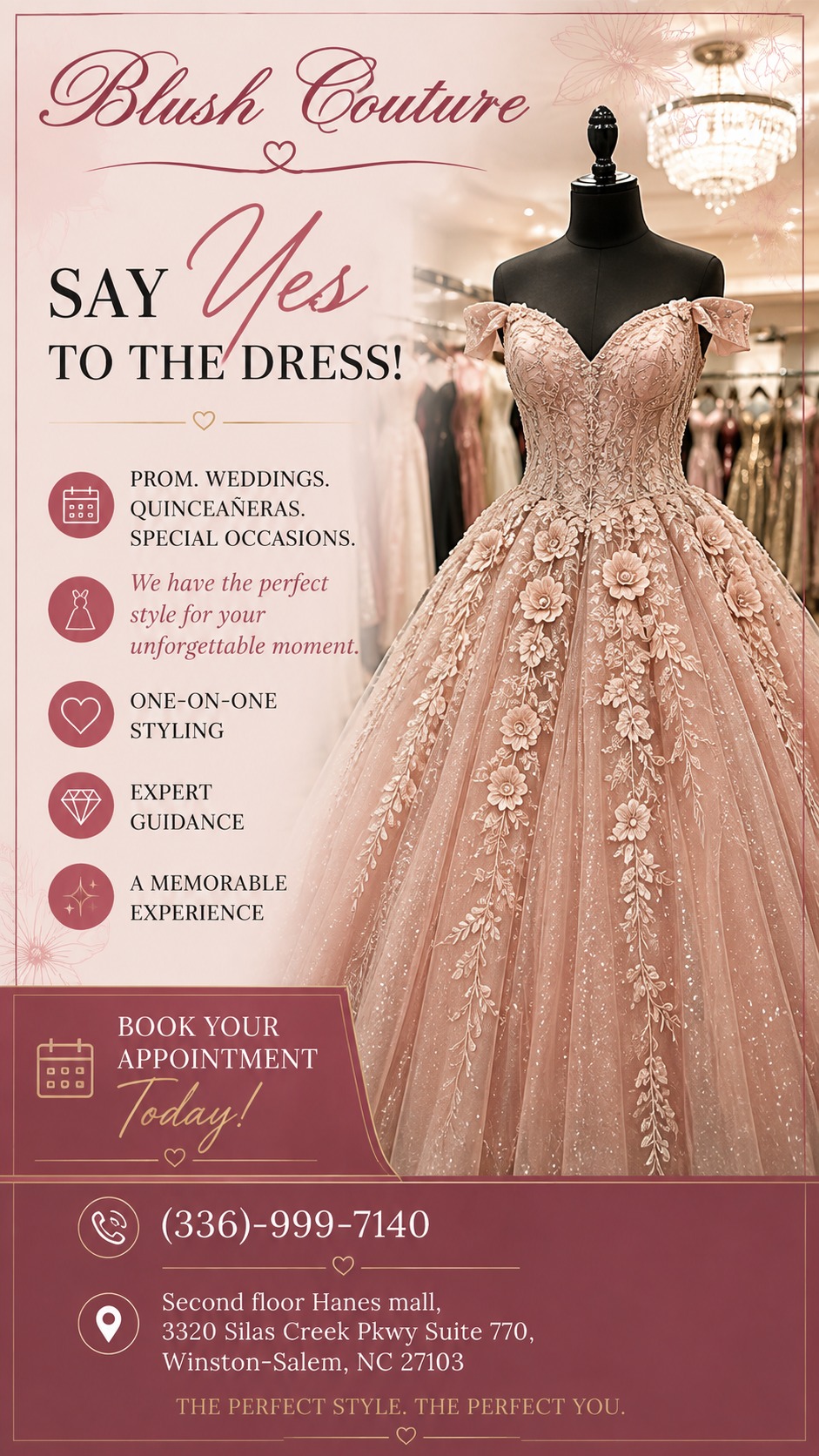 homecoming dresses winston salem nc Blush Couture Style:30063D