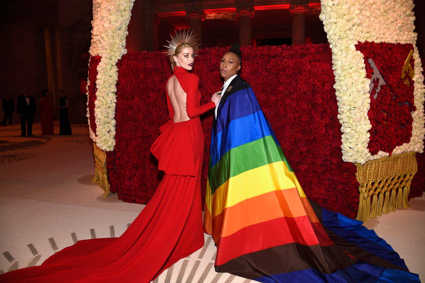 The House of Herrera is delighted to share looks designed for Lena Waithe and Amber Heard for the 2018 #MetGala. Learn more about their inspiration on The House: https://goo.gl/48wS12