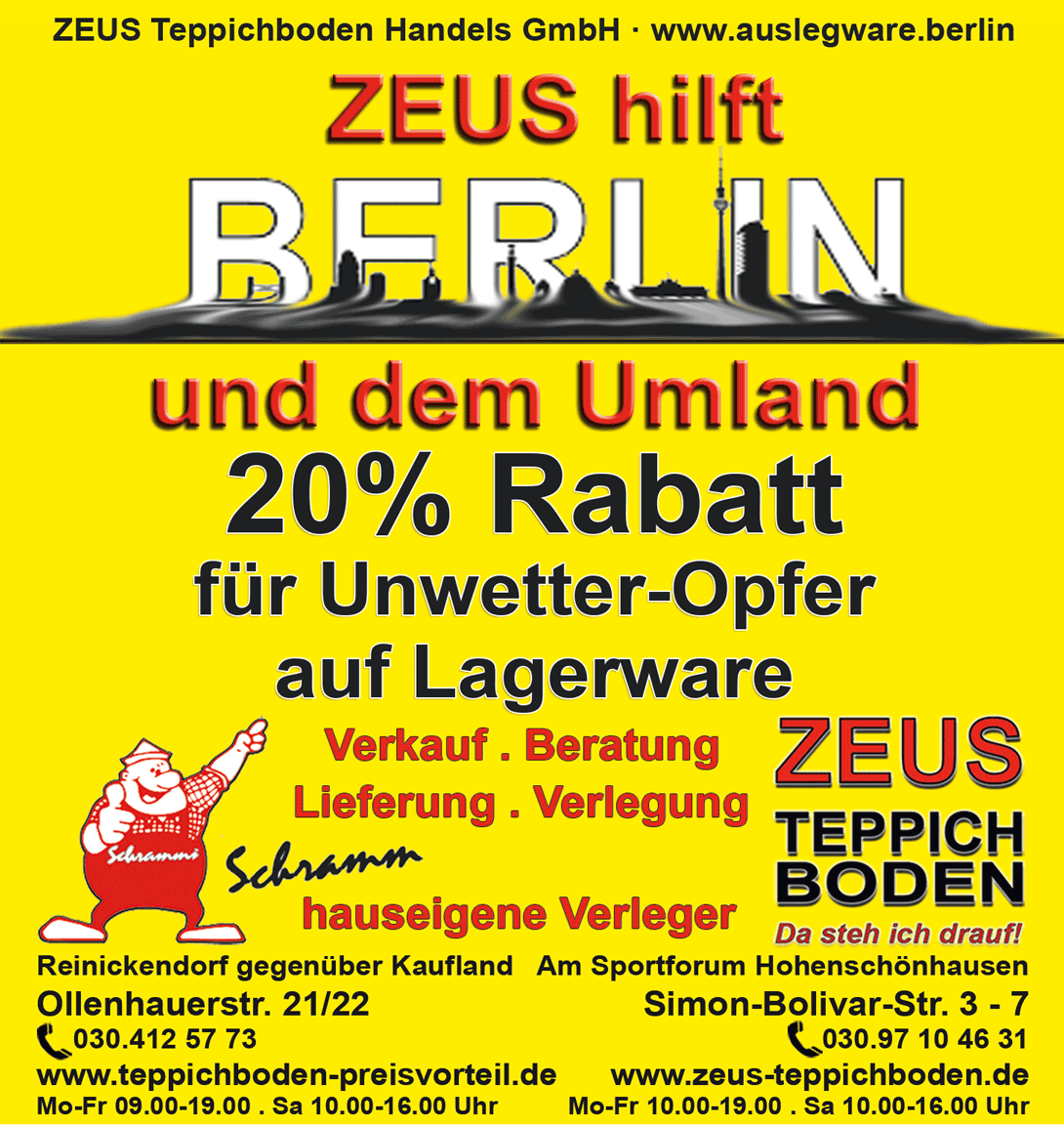 Zeus Teppichbodenland Posts Facebook
