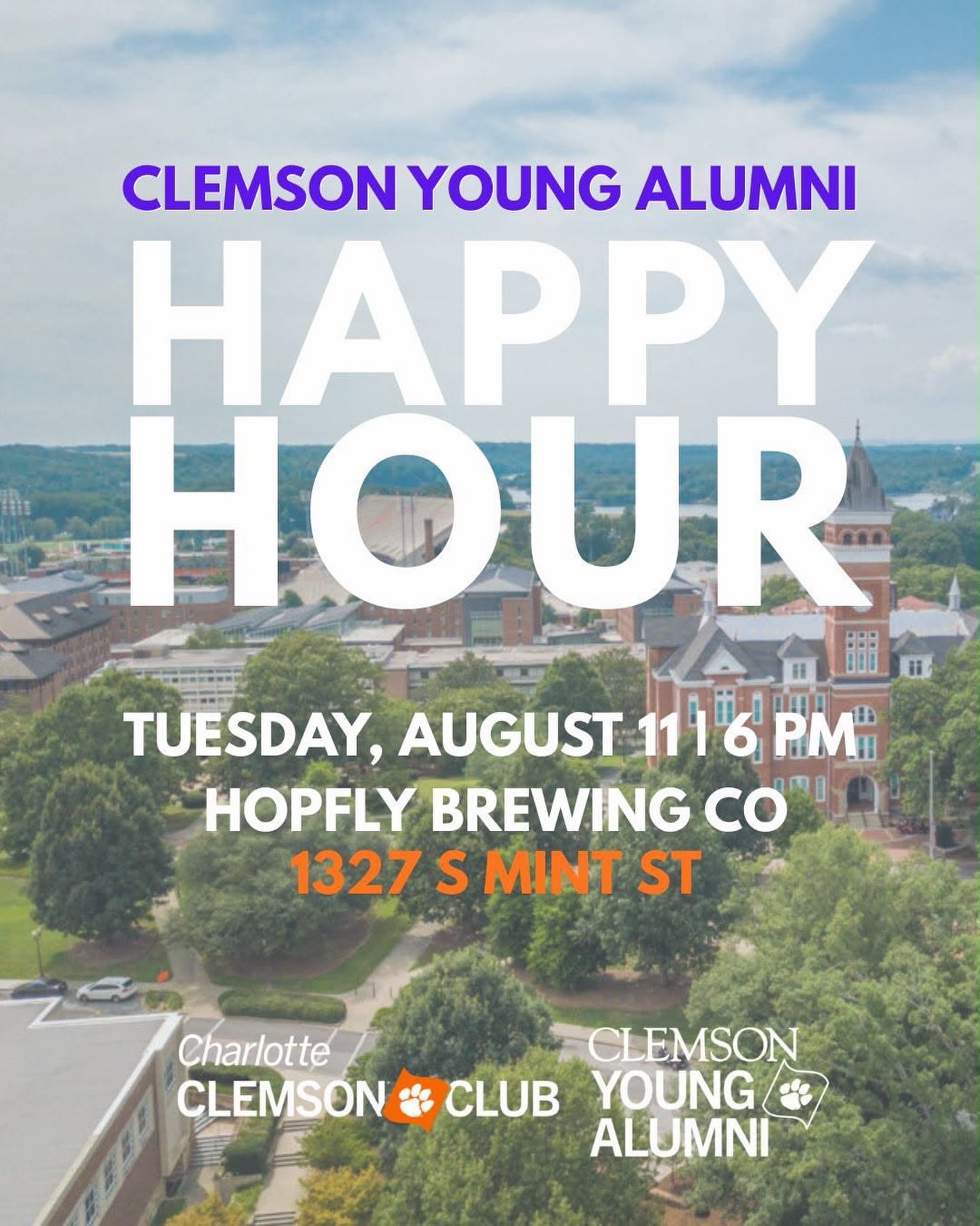 Charlotte Clemson Club & Young Alumni Happy Hour @ Pinhouse