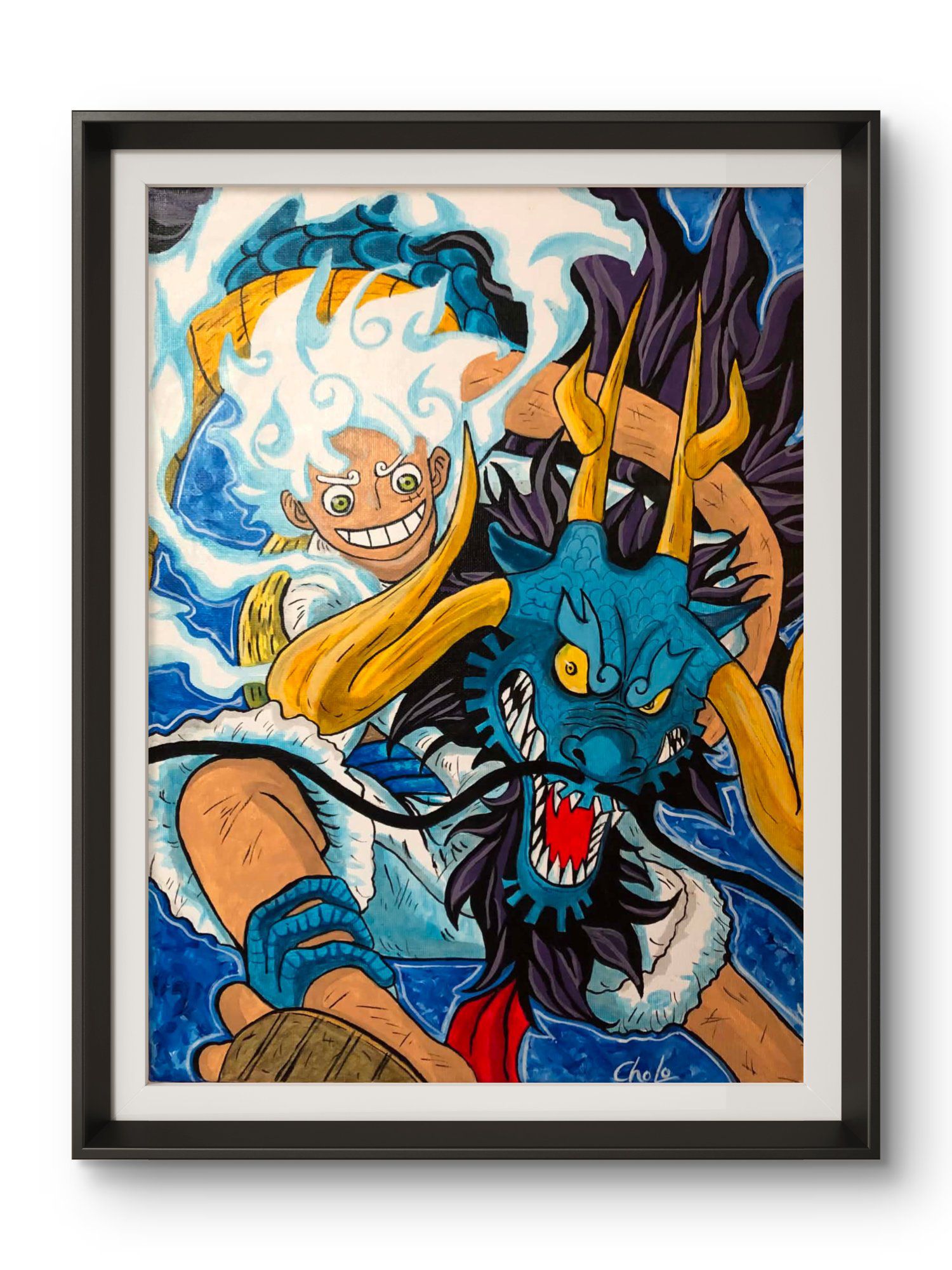 LUFFY's ARTCANVAS 1/8 1000 LOGS Anniversary