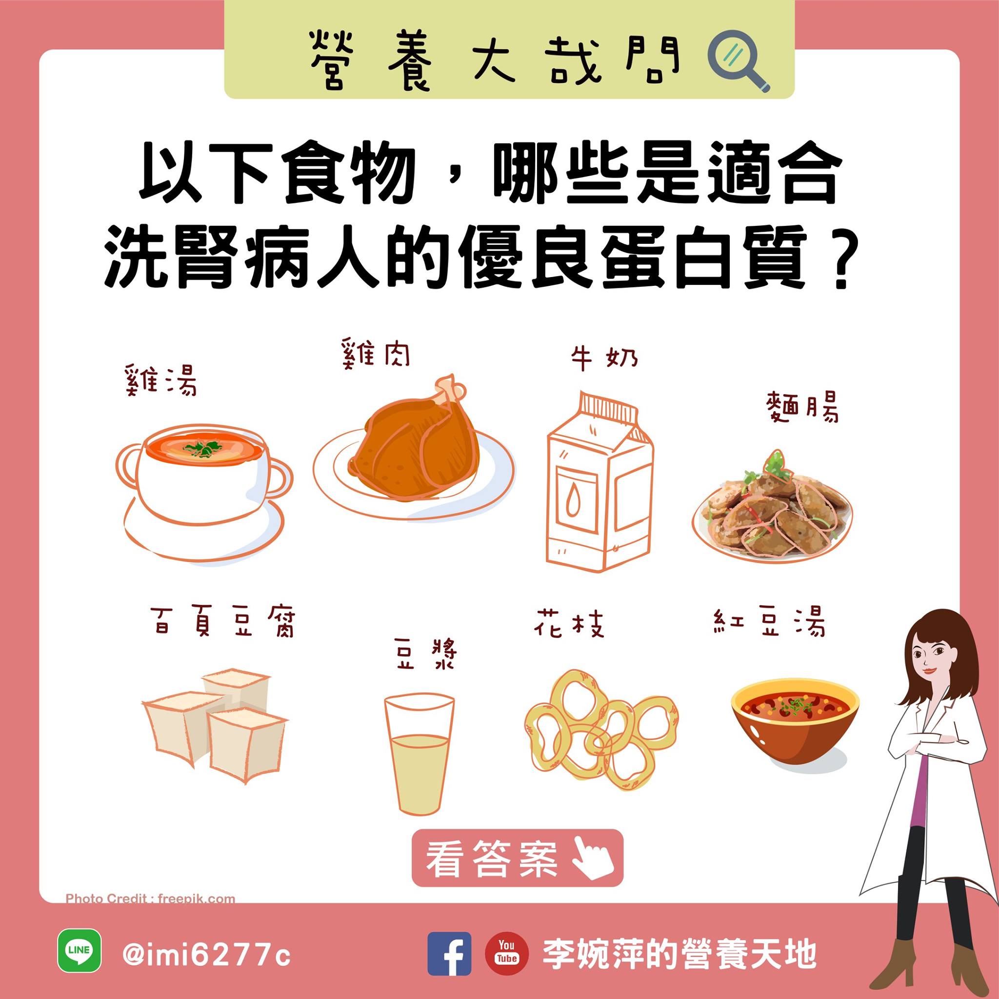 健康網 腎友必看 營養師授洗腎前後蛋白質飲食技巧 樂活飲食 自由健康網