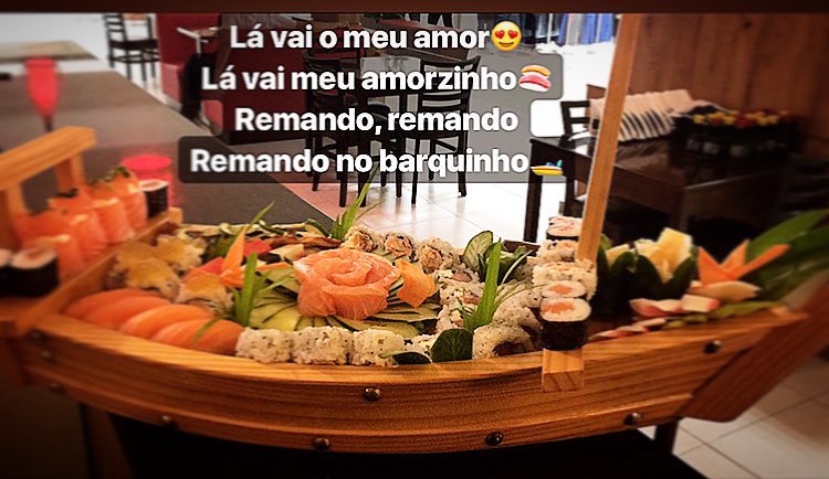 Mizuho Sushi La Vai O Meu Amor La Vai Meu Amorzinho Remando Remando Remando No Barquinho Amosushi Mizuhosushi Facebook facebook