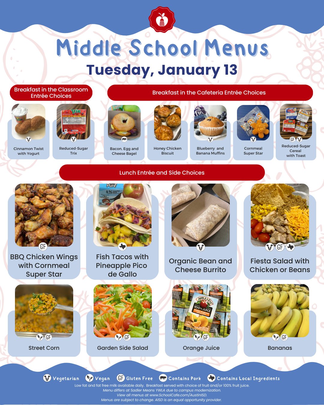 Austin ISD Food Service added a... - Austin ISD Food Service