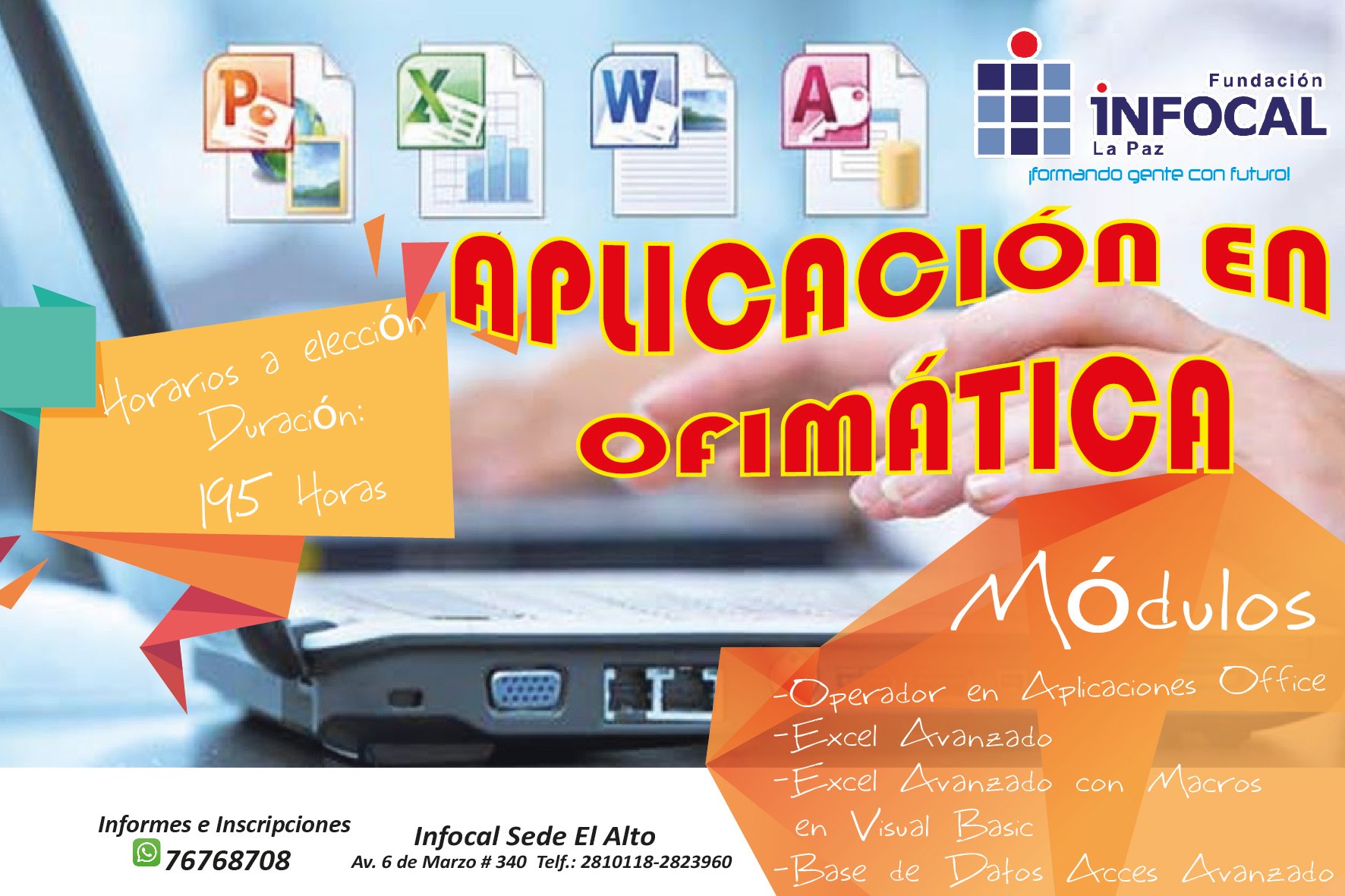 Fundación - #INFOCAL te invita a que puedas inscribirte al curso de ...
