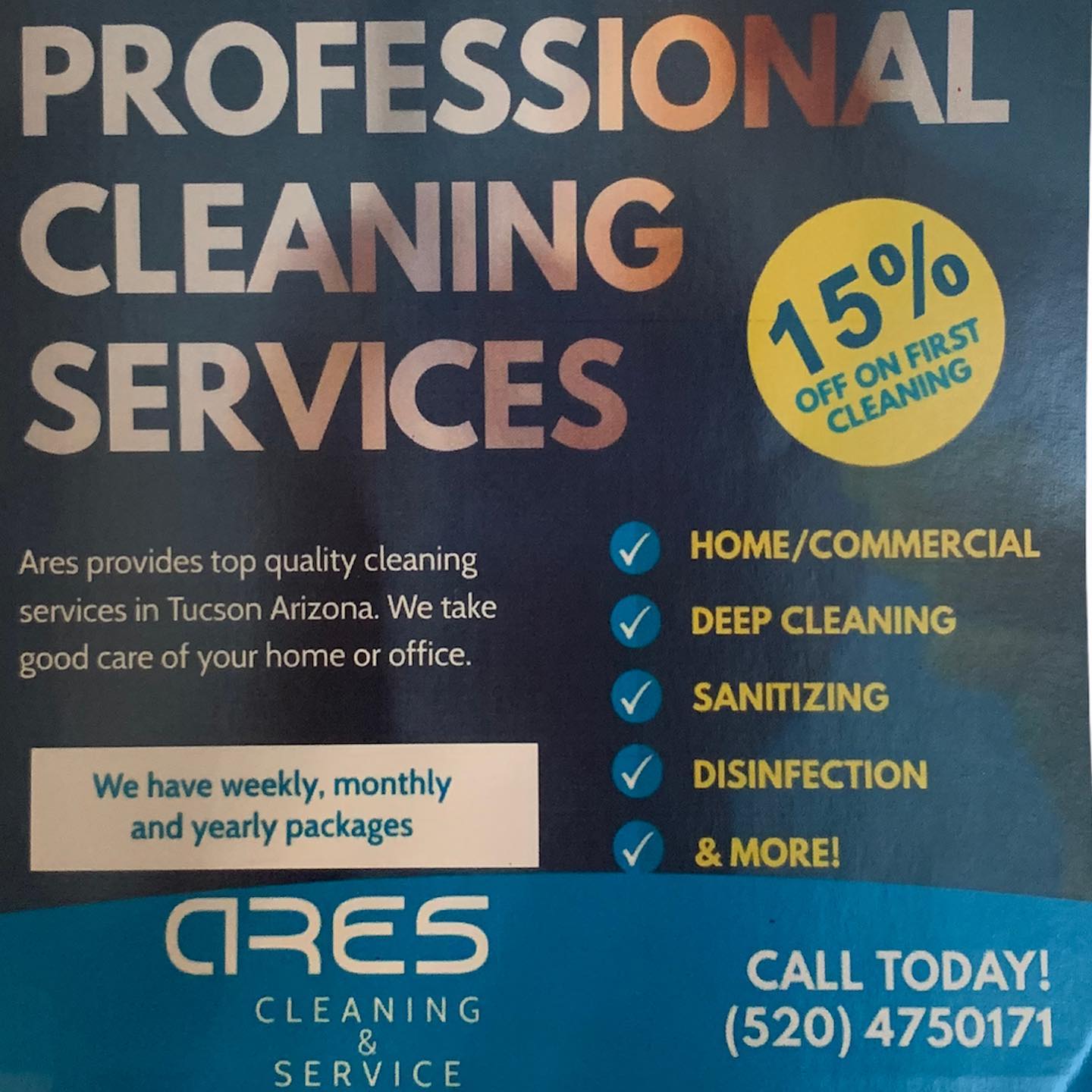 Ares Cleaning & Service LLC Tucson AZ