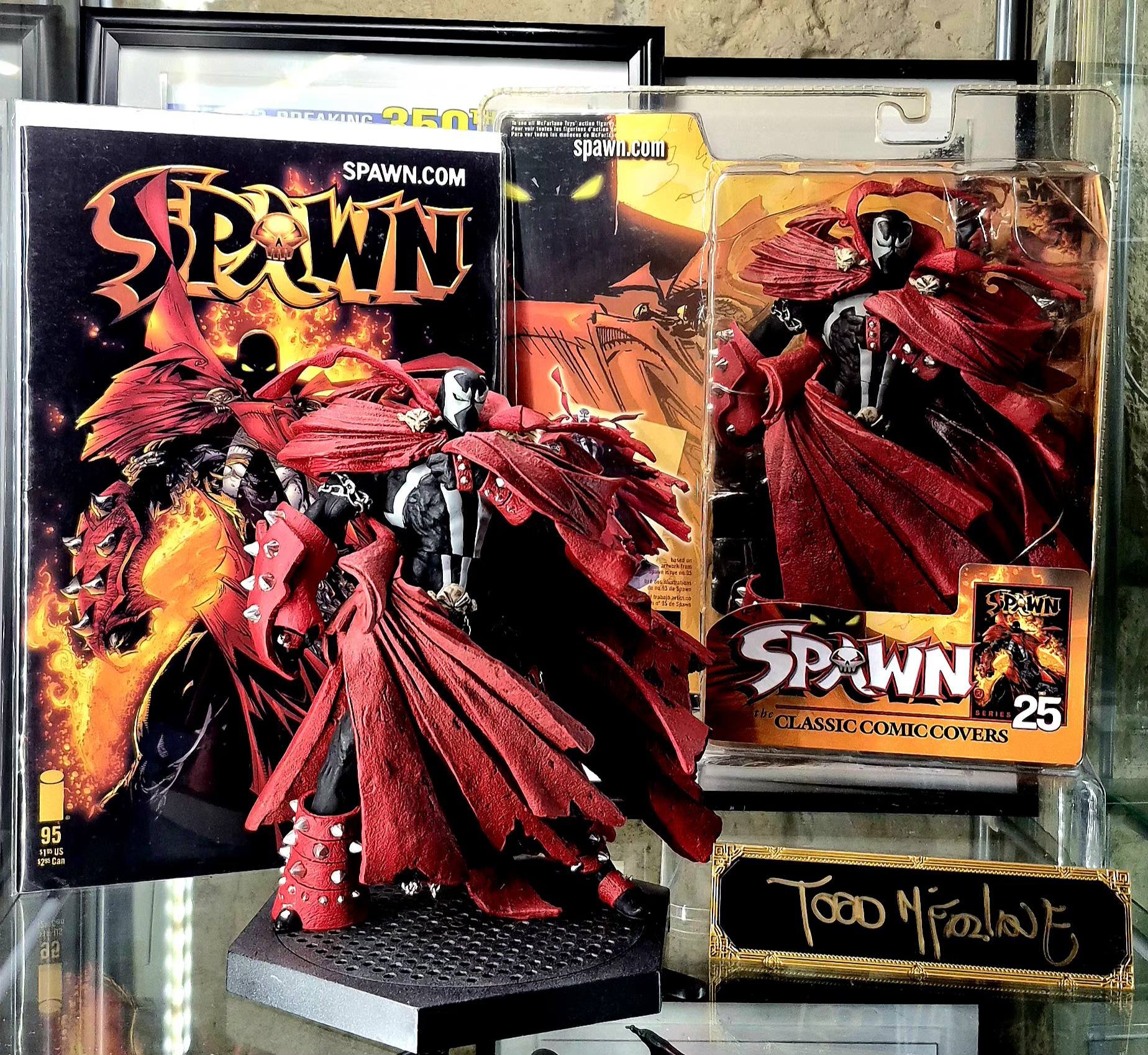 Spawn comic classic covers series