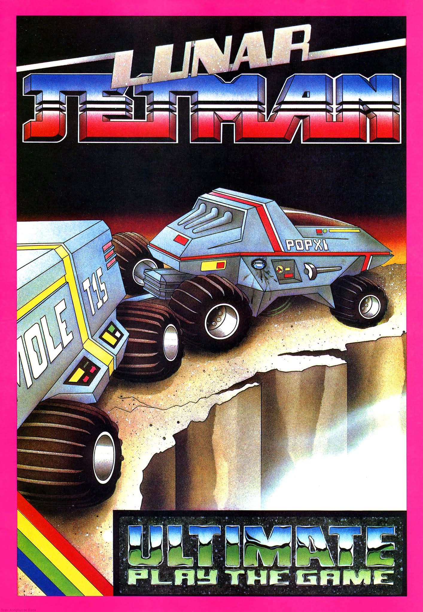 You'd just spent a summer on Jetpac. Hover forever, build the