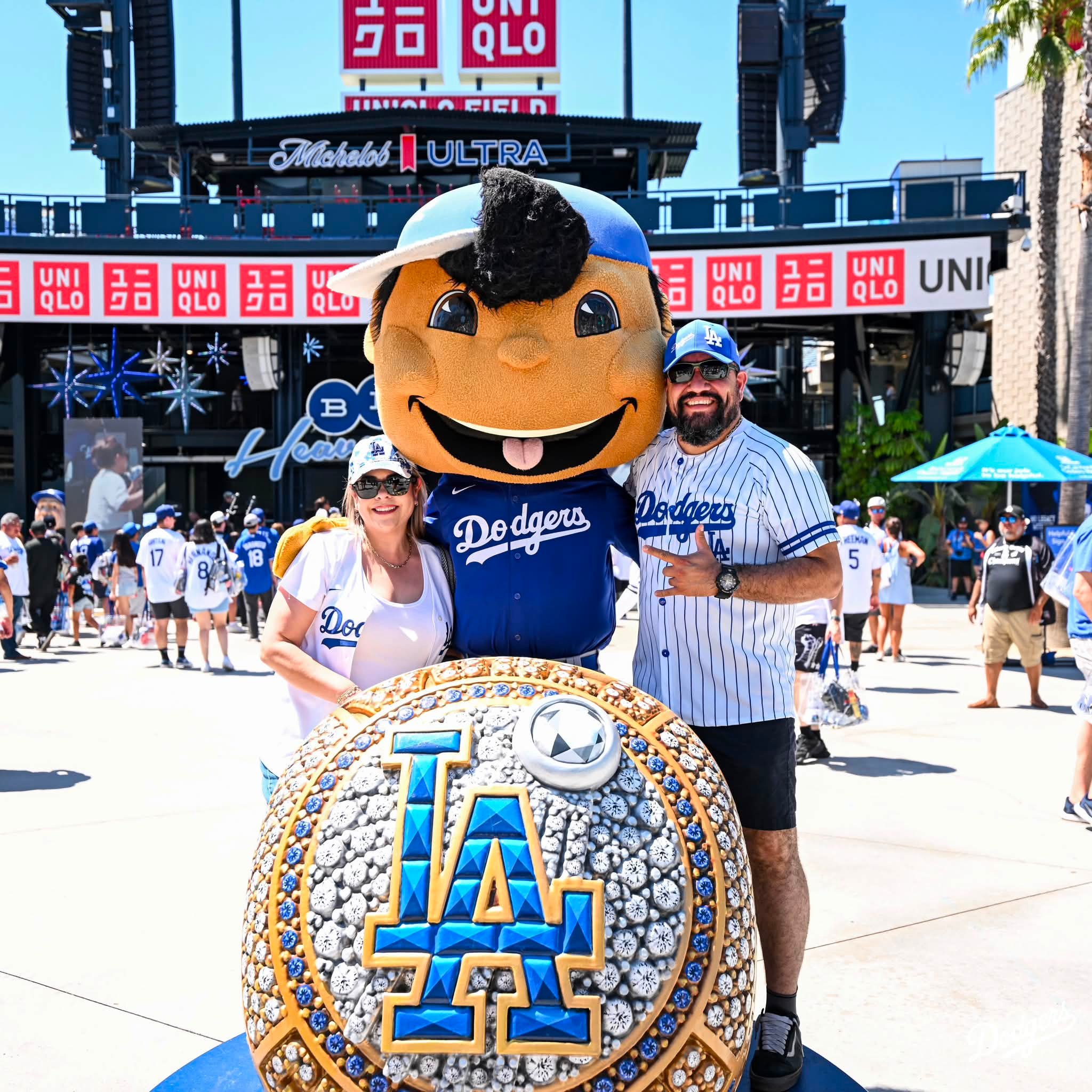 The Dodgers are giving away exclusive UNIQLO gear on Father's Day
